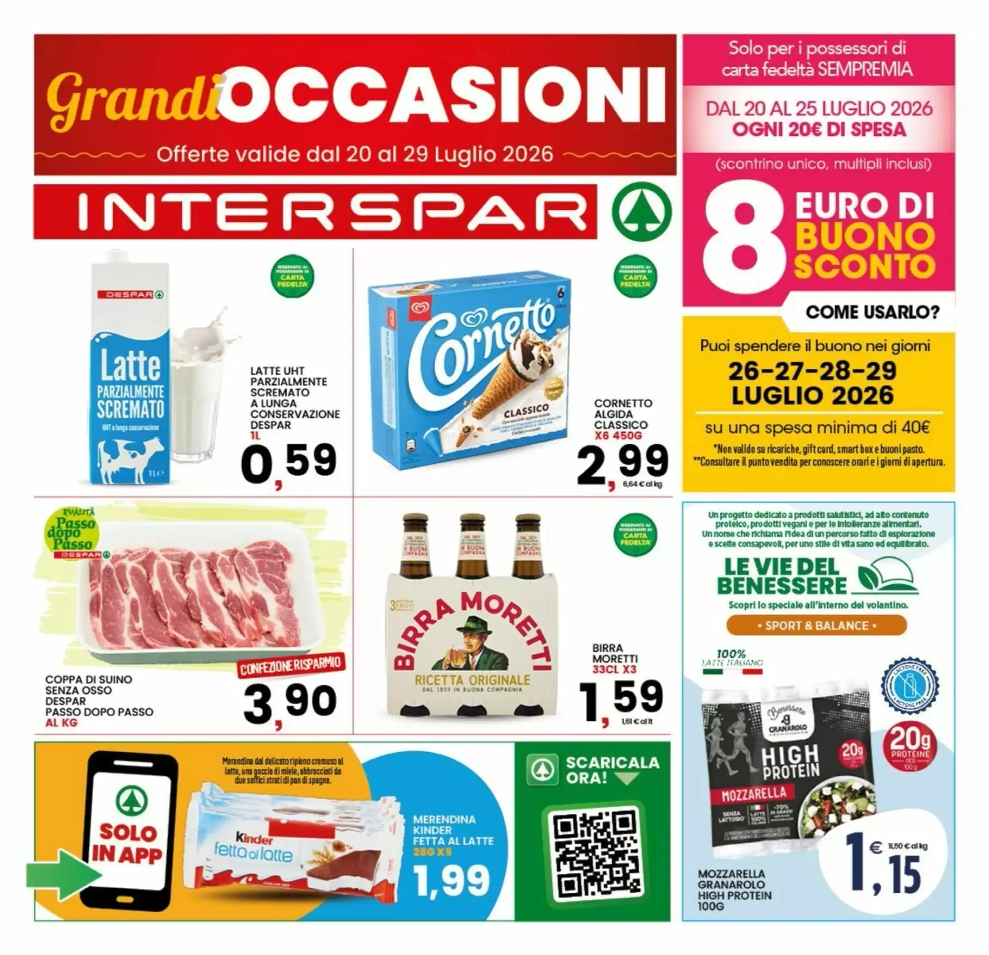 Copertina Interspar - Volantino Interspar