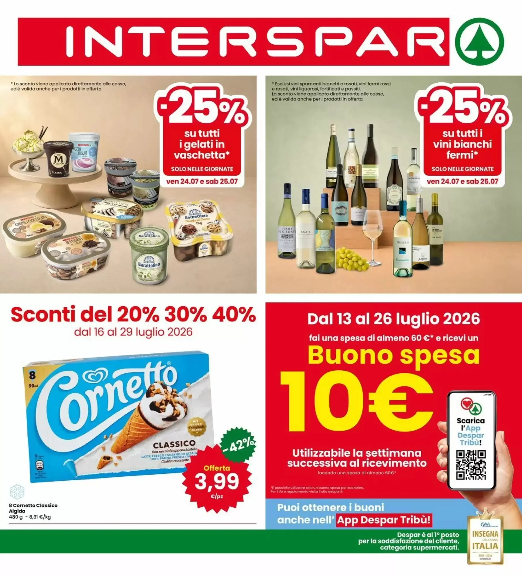 Copertina Interspar - Volantino Interspar