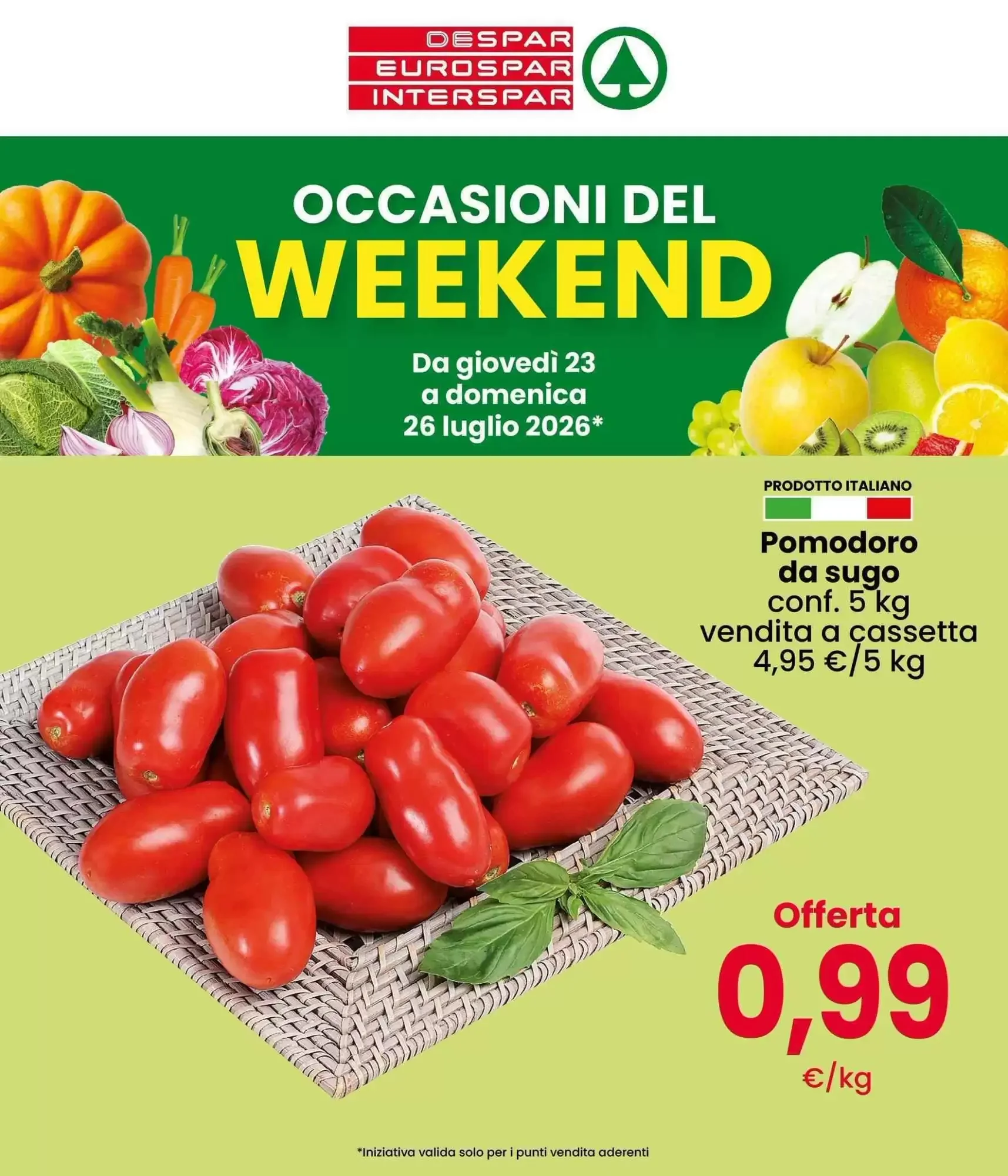 Copertina Interspar - Volantino Interspar