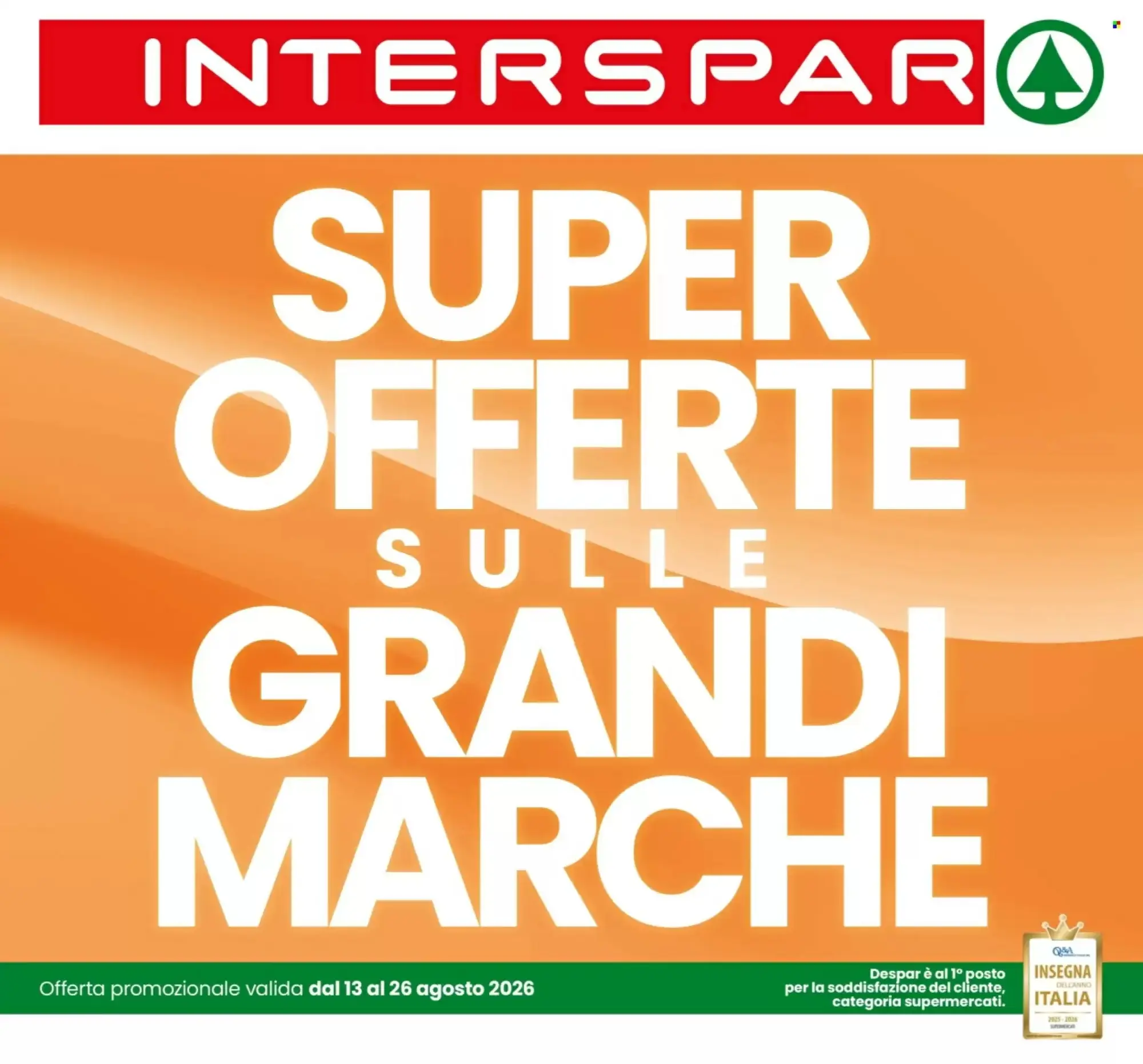 Copertina Interspar - Volantino Interspar