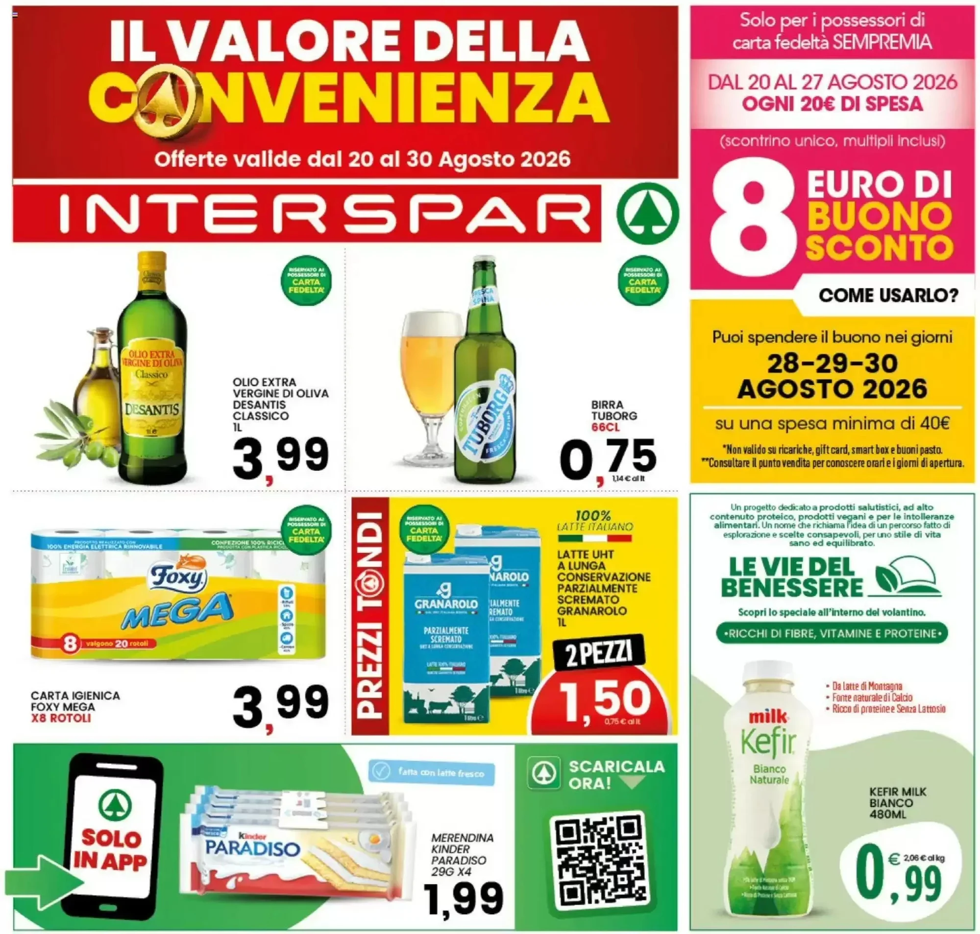 Copertina Interspar - Volantino Interspar