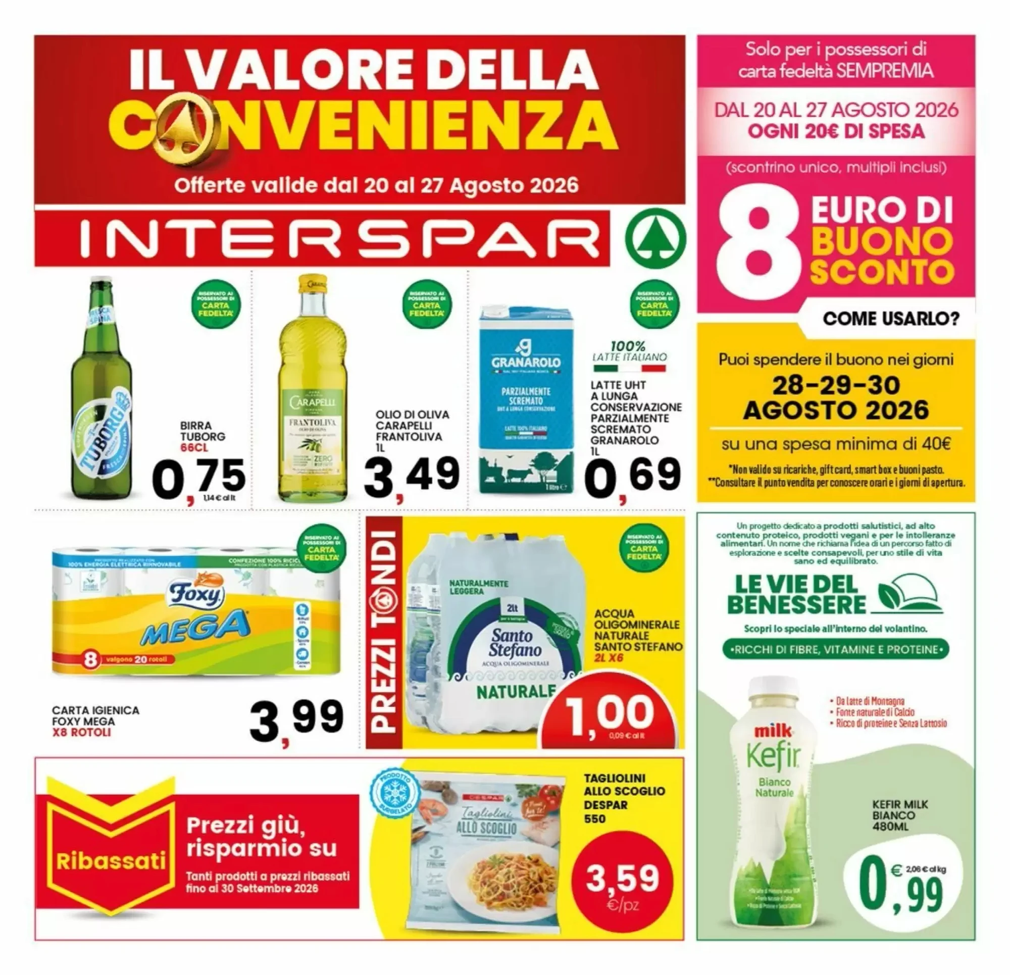 Copertina Interspar - Volantino Interspar