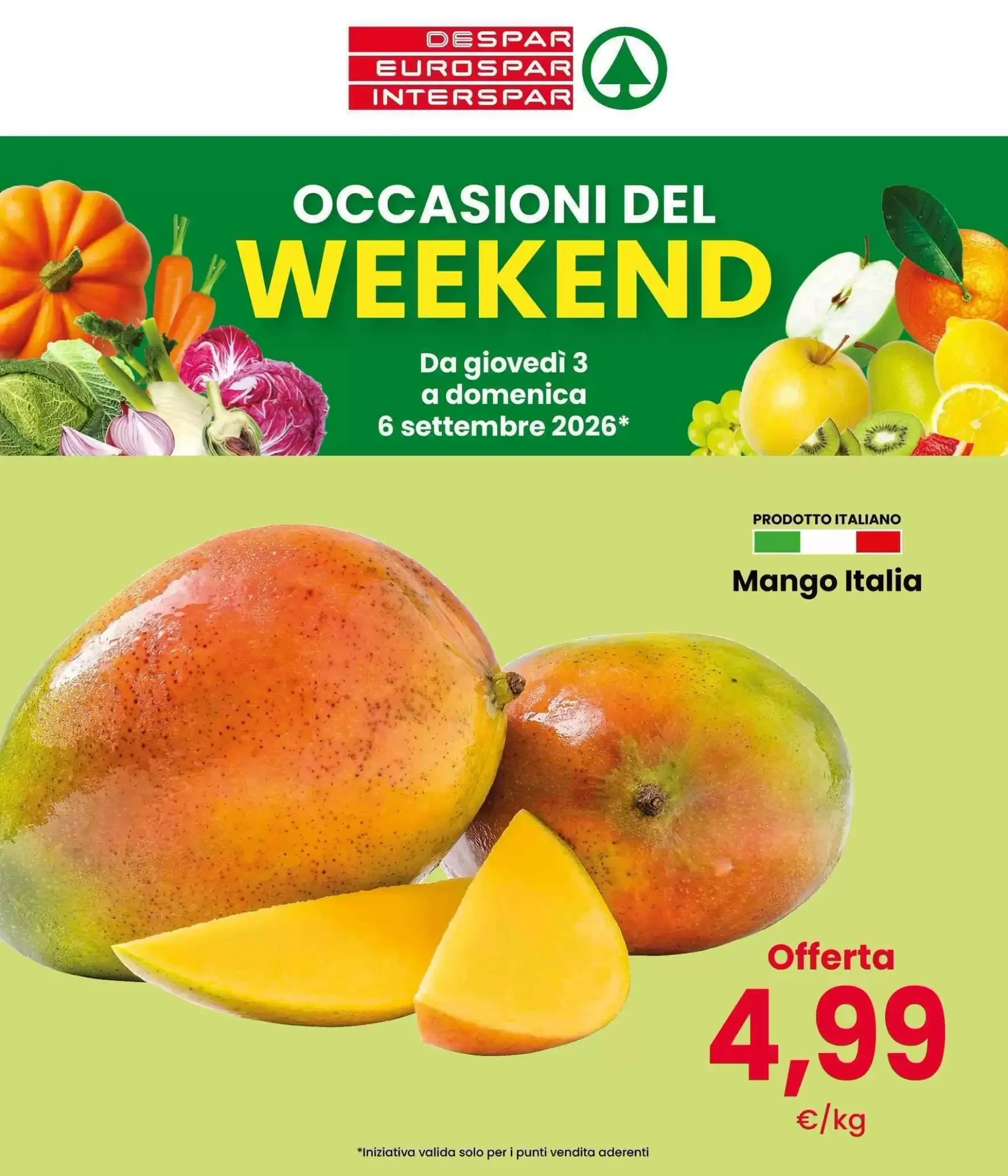 Copertina Interspar - Volantino Interspar