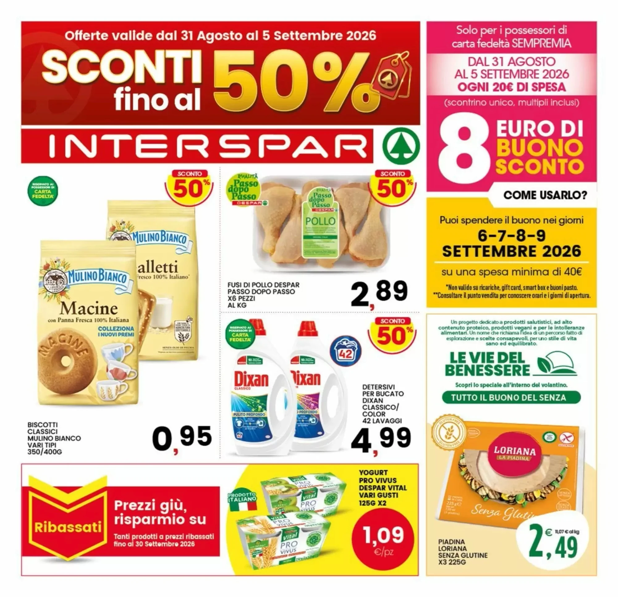 Copertina Interspar - Volantino Interspar