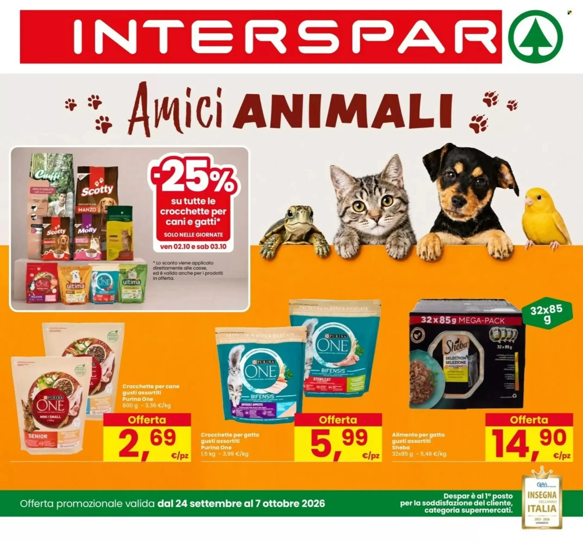 Copertina Interspar - Volantino Interspar