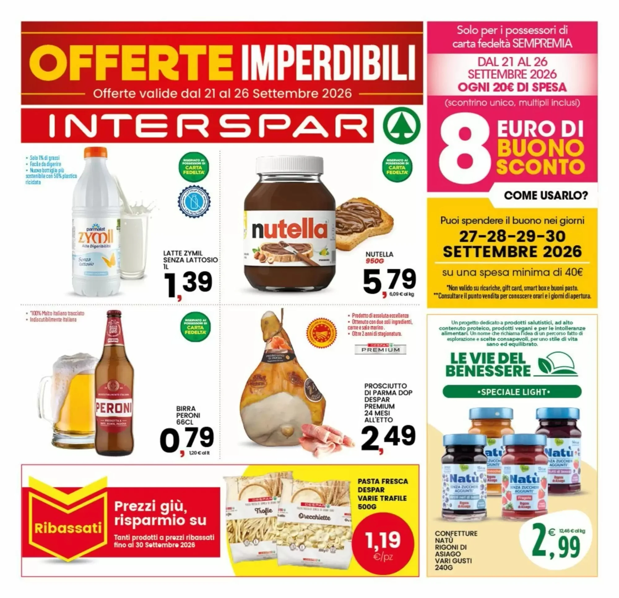 Copertina Interspar - Volantino Interspar