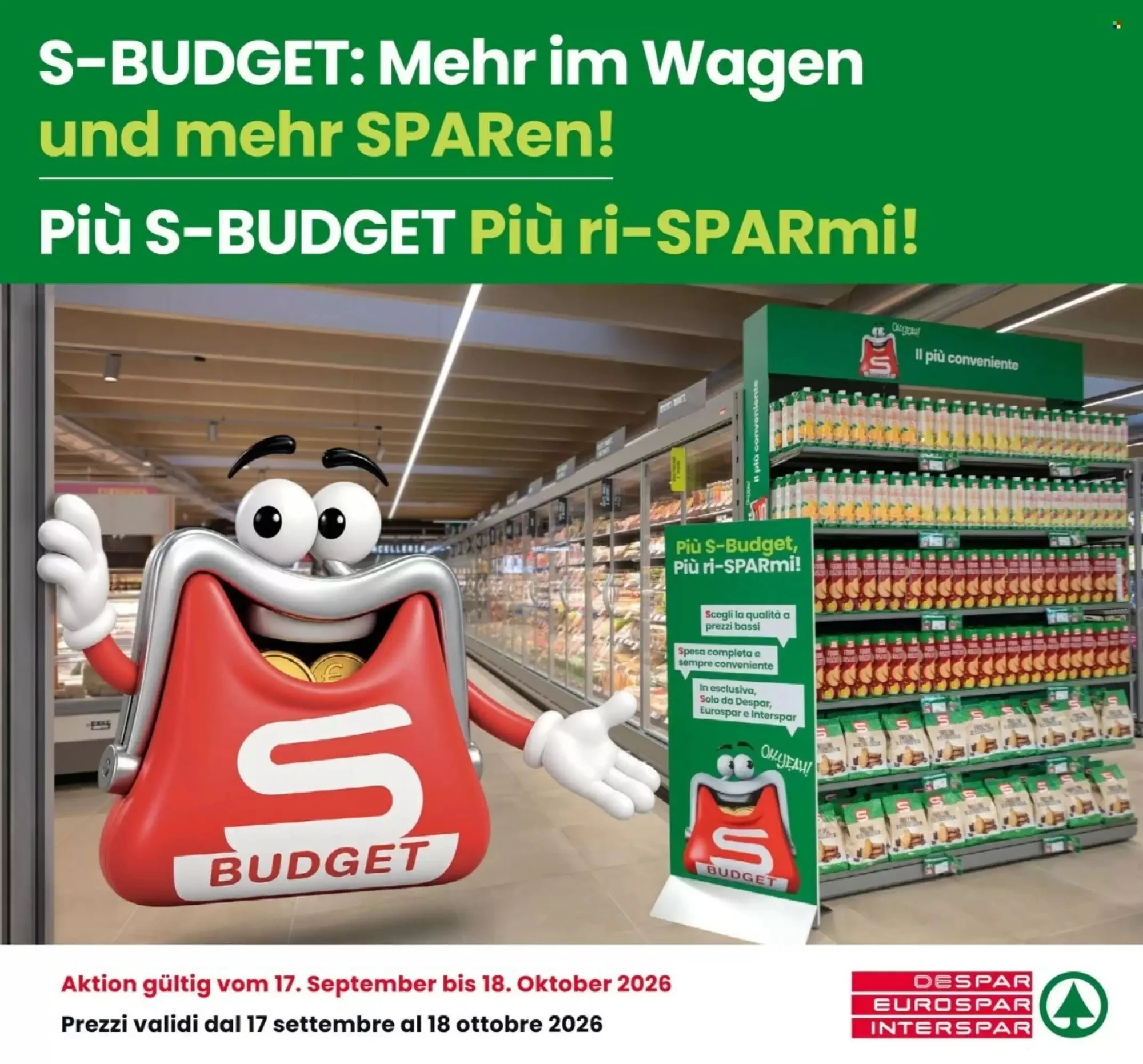 Copertina Interspar - Volantino Interspar