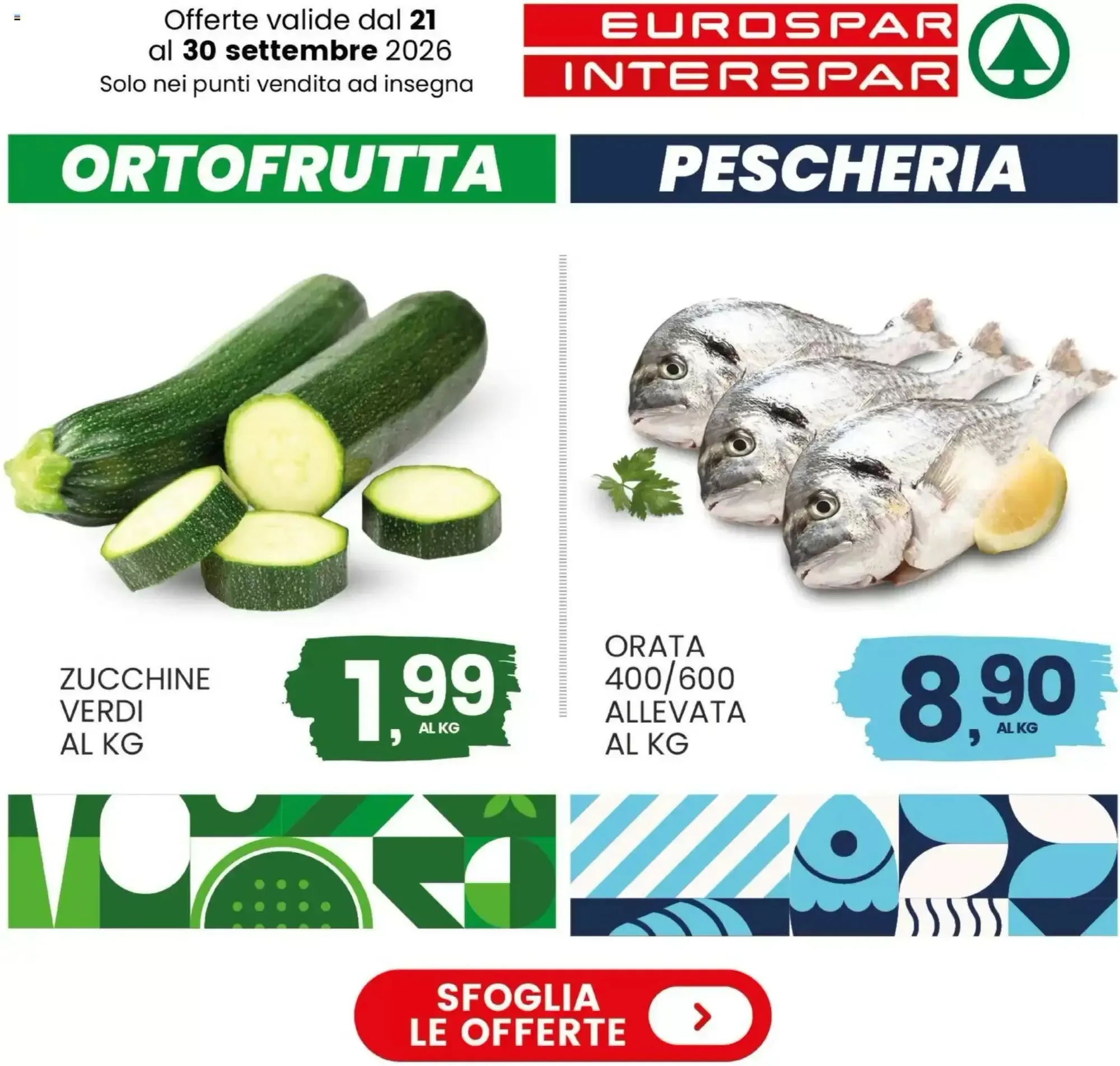 Copertina Interspar - Volantino Interspar