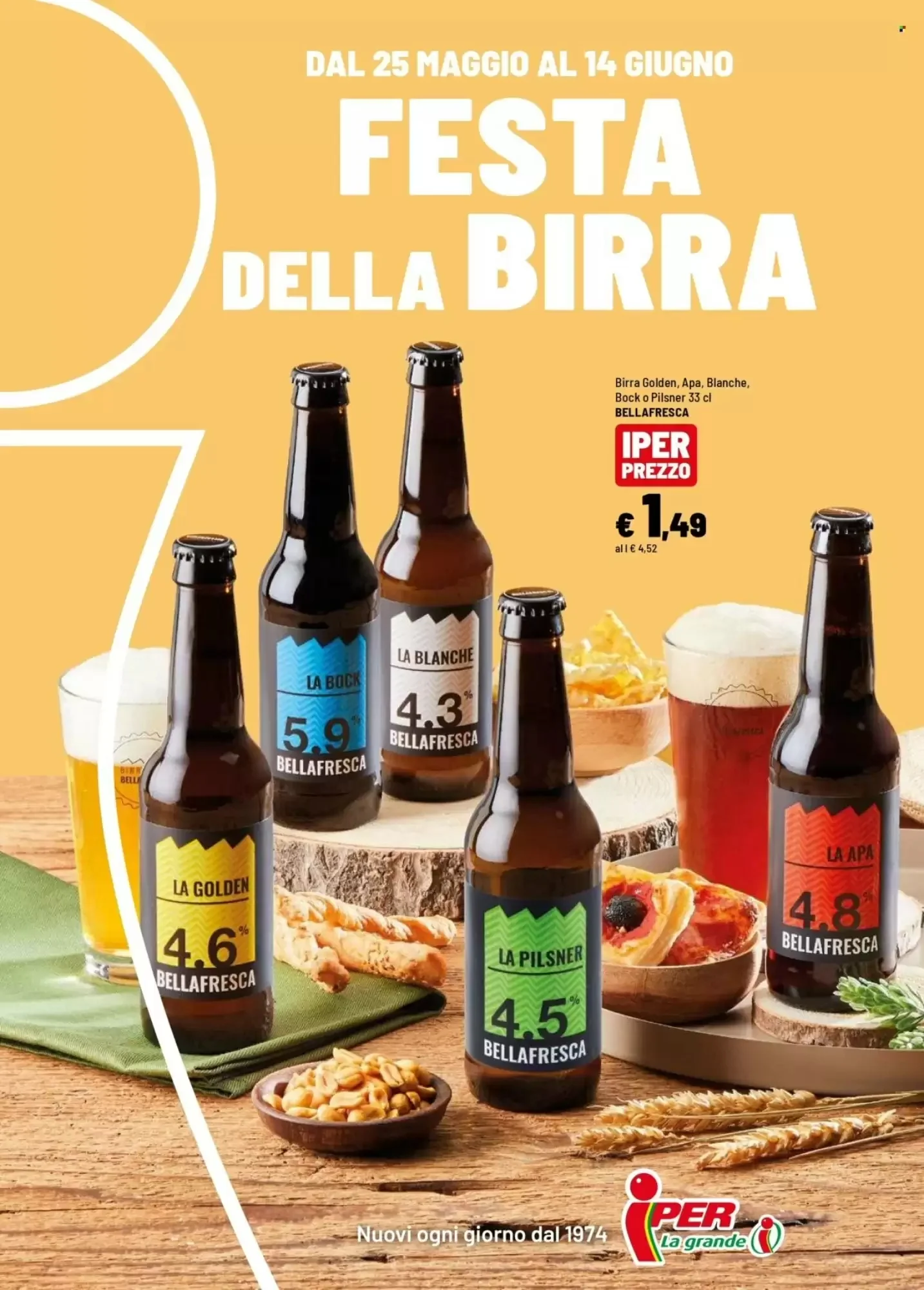 Copertina Iper La Grande I - Volantino Iper La Grande I