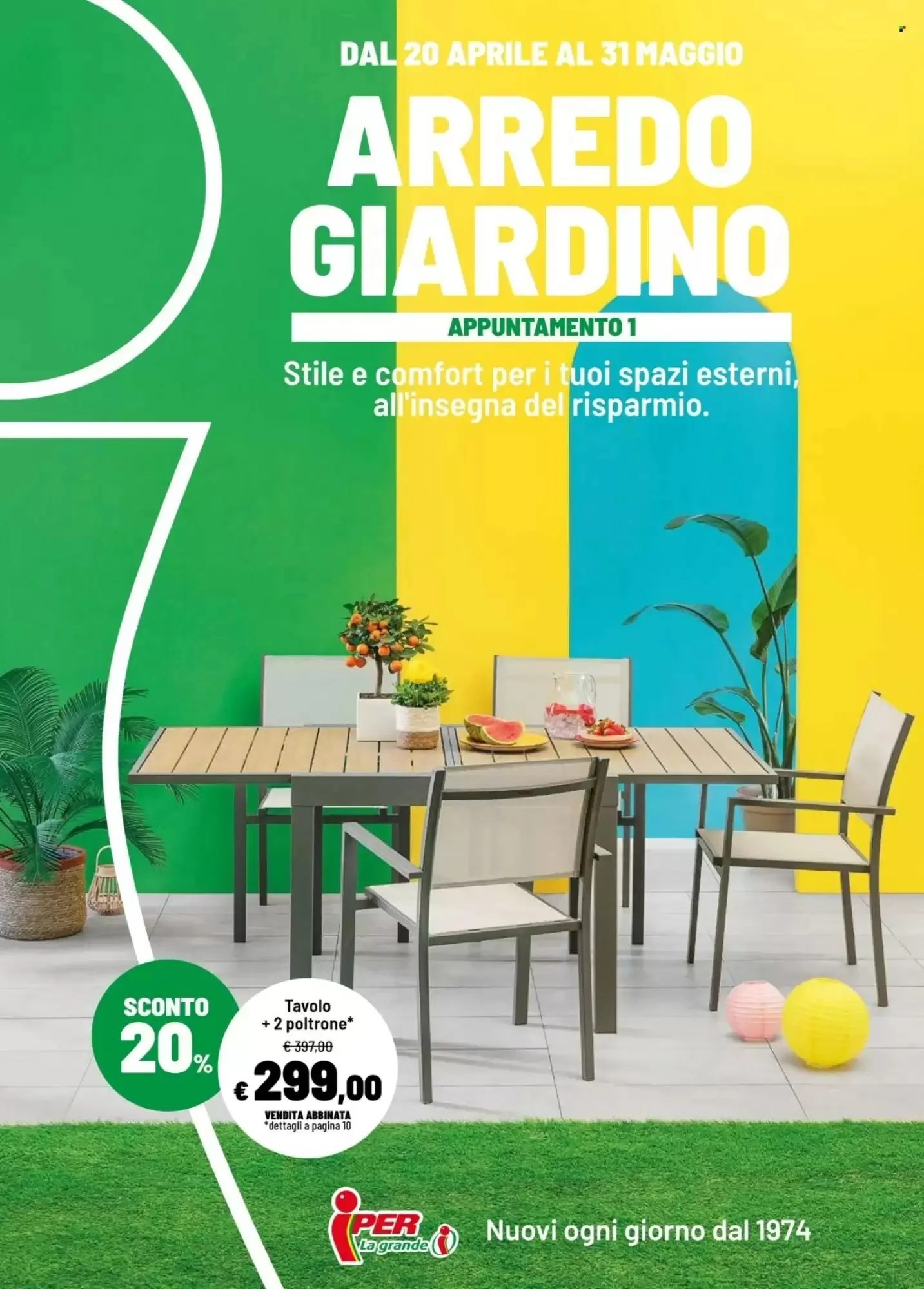 Copertina Iper La Grande I - Volantino Iper La Grande I