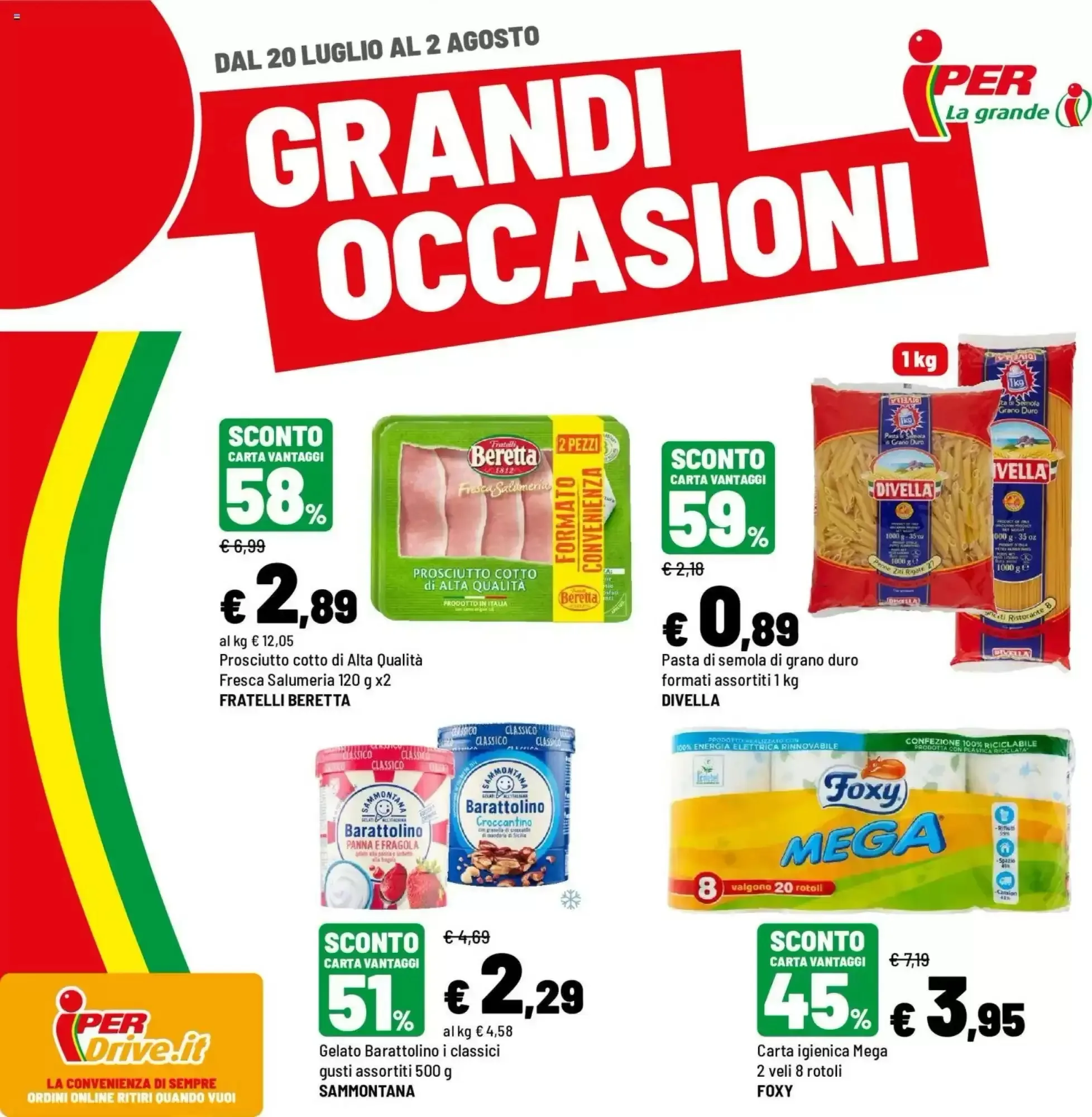 Copertina Iper La Grande I - Volantino Iper La Grande I