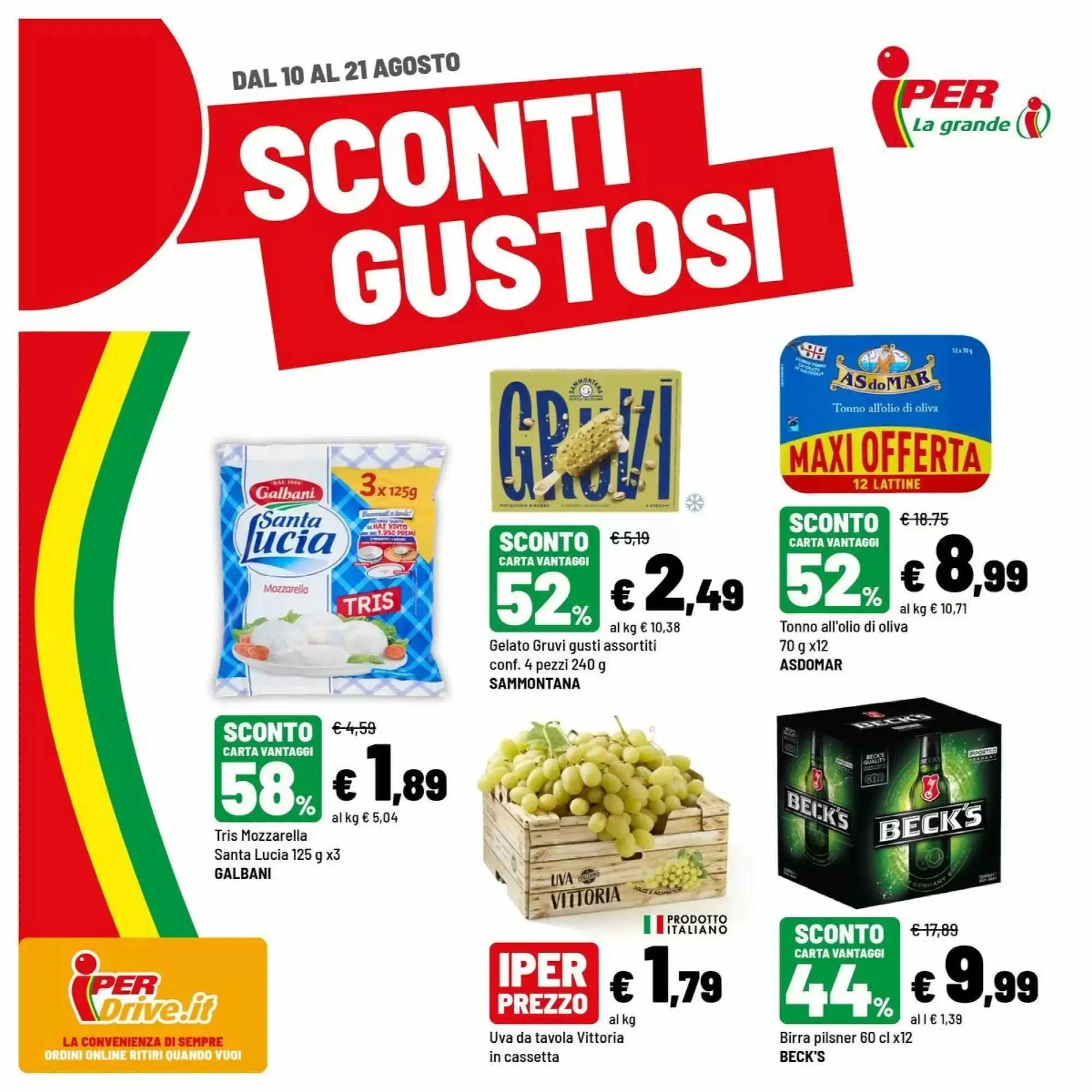 Copertina Iper La Grande I - Volantino Iper La Grande I