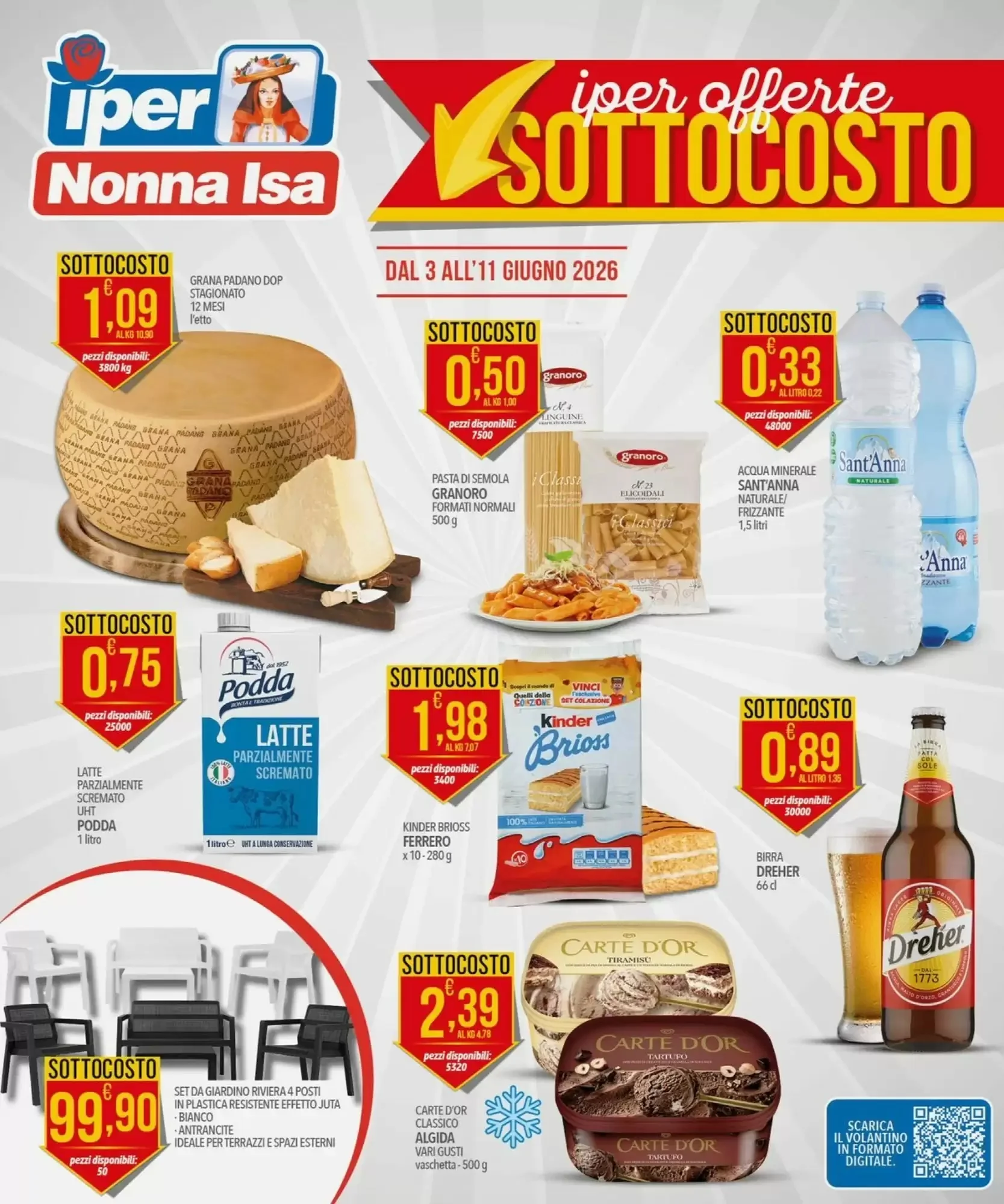 Copertina Iper Nonna Isa - Volantino Iper Nonna Isa