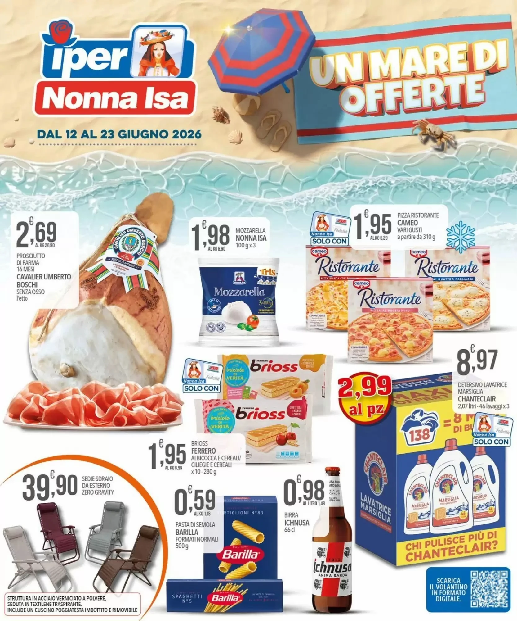 Copertina Iper Nonna Isa - Volantino Iper Nonna Isa