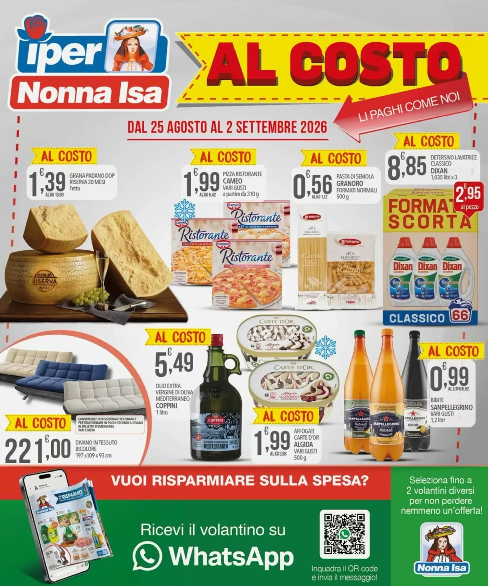 Copertina Iper Nonna Isa - Volantino Iper Nonna Isa