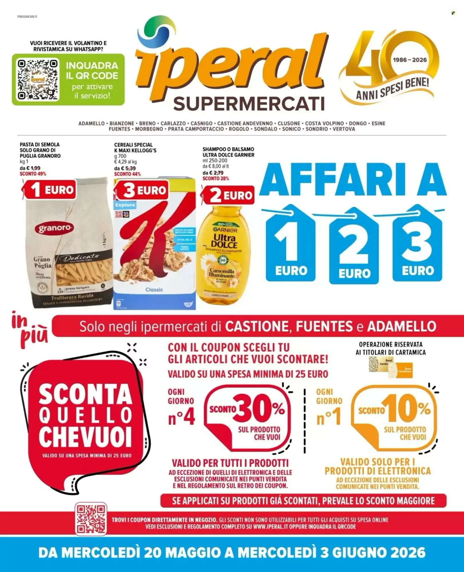 Copertina Iperal - Volantino Iperal