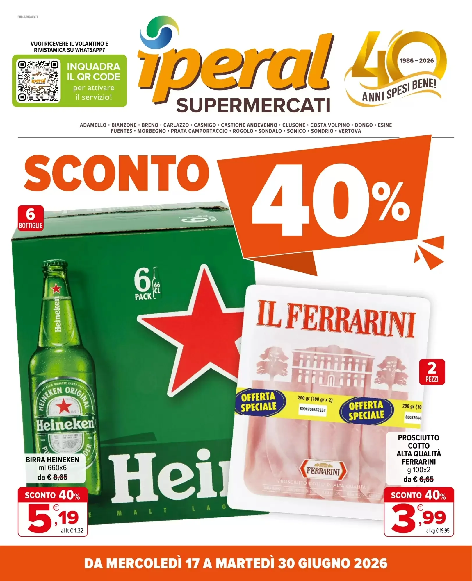 Miniatura Iperal - Volantino Iperal