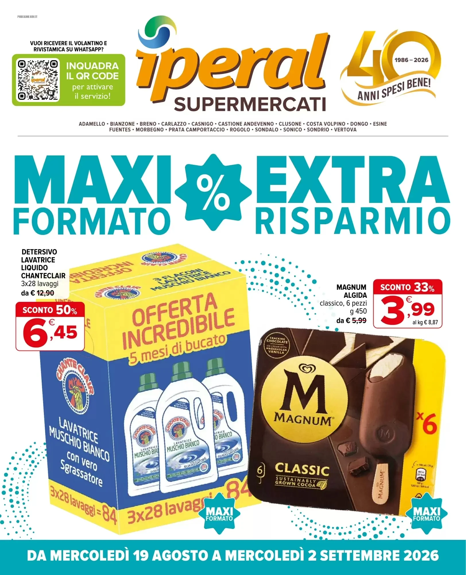 Copertina Iperal - Volantino Iperal