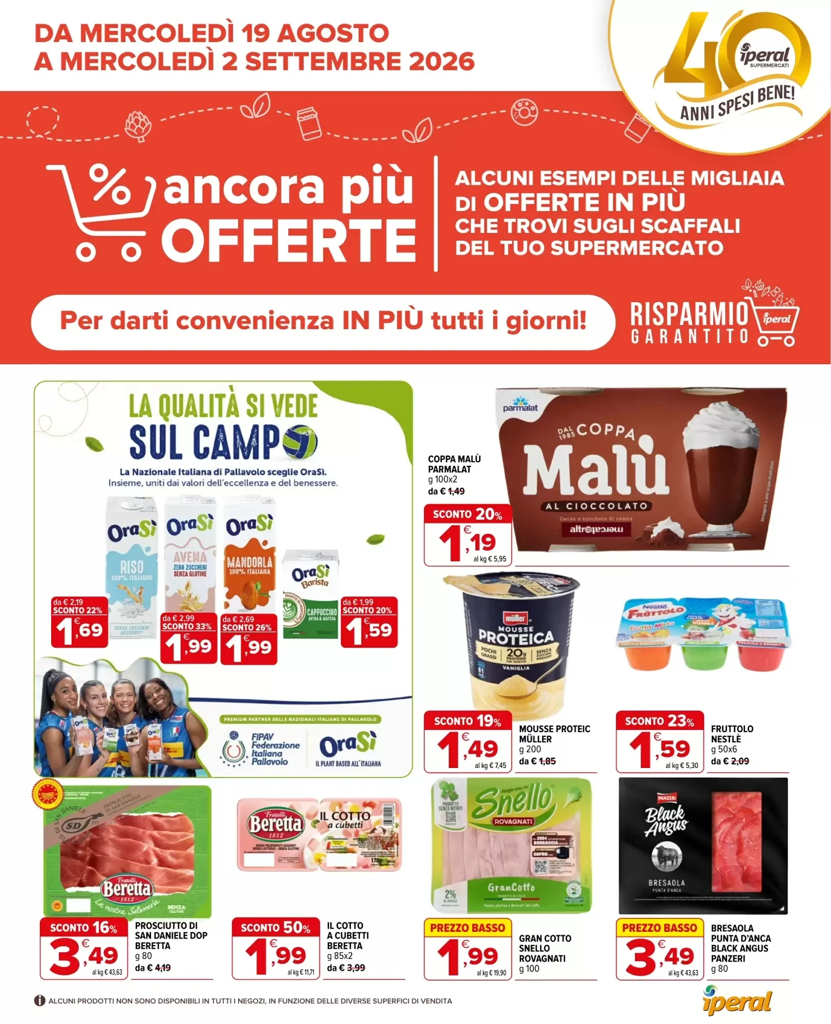 Copertina Iperal - Volantino Iperal