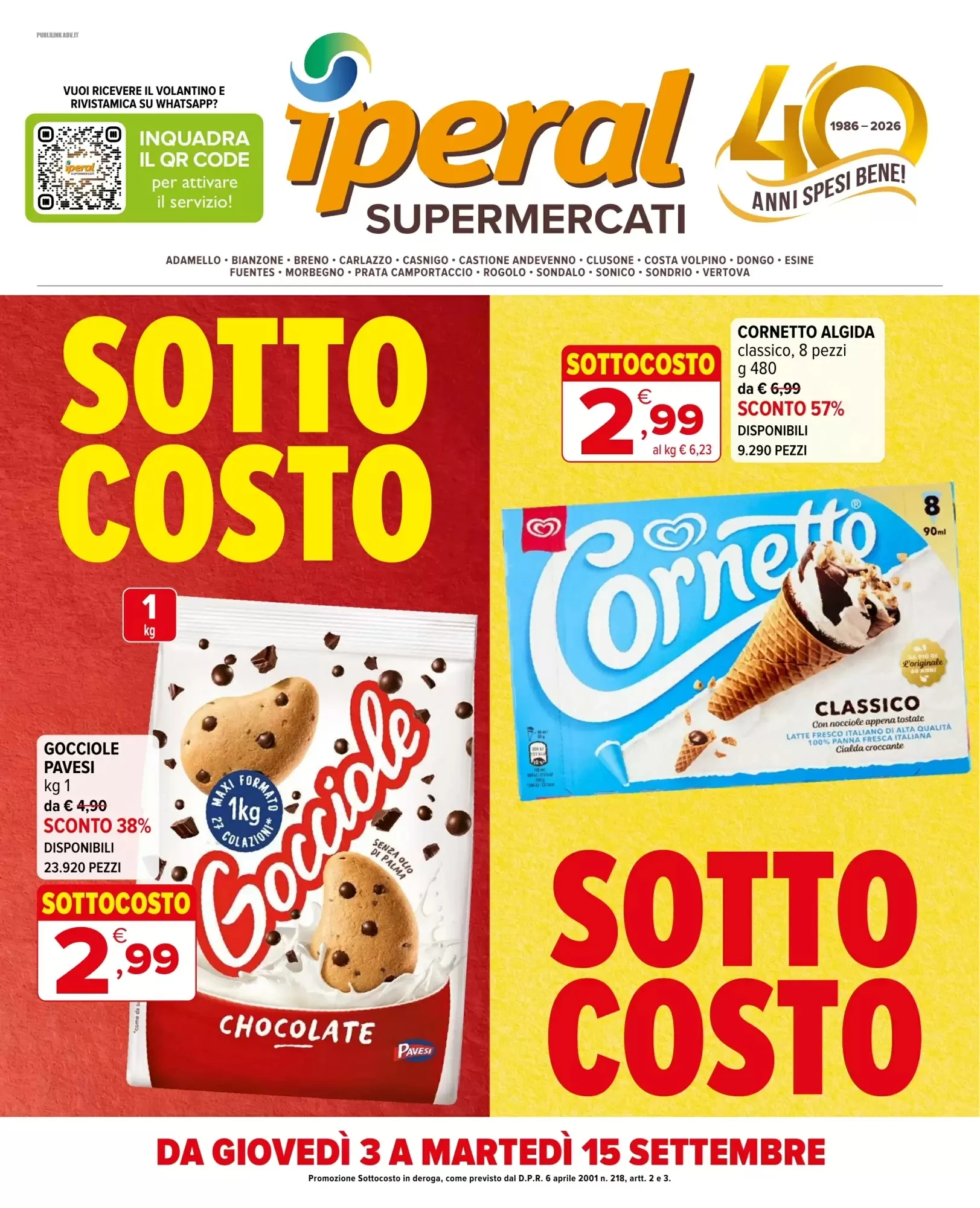Copertina Iperal - Volantino Iperal