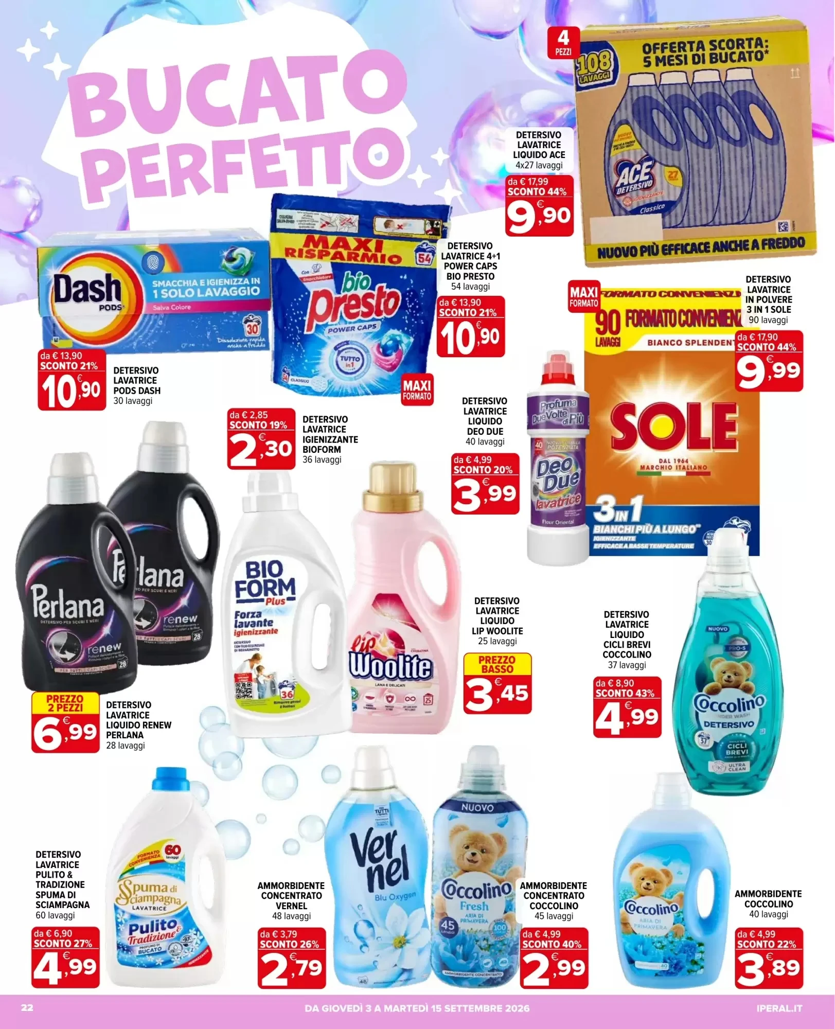 Volantino Iperal Volantino Iperal pagina 22