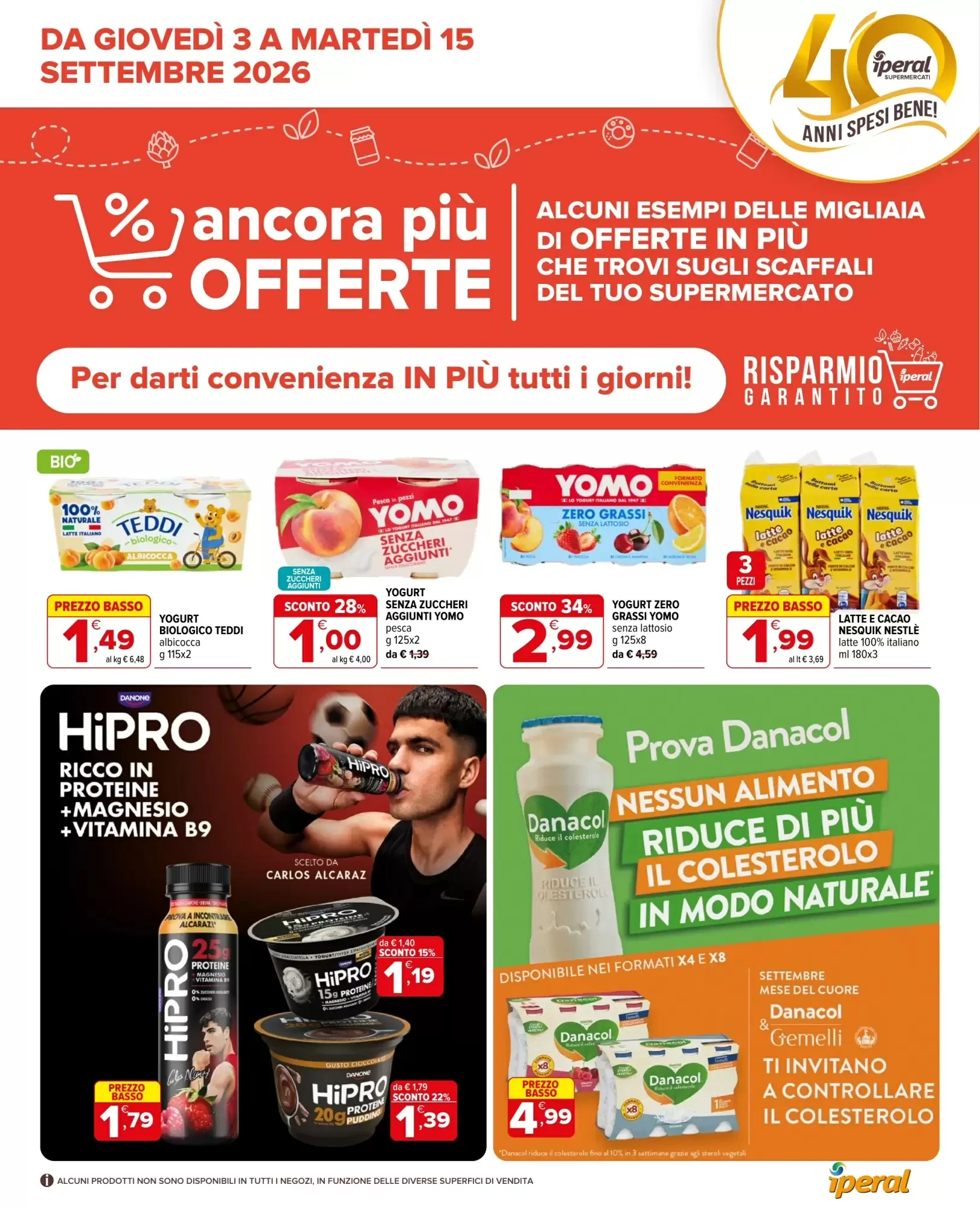 Copertina Iperal - Volantino Iperal