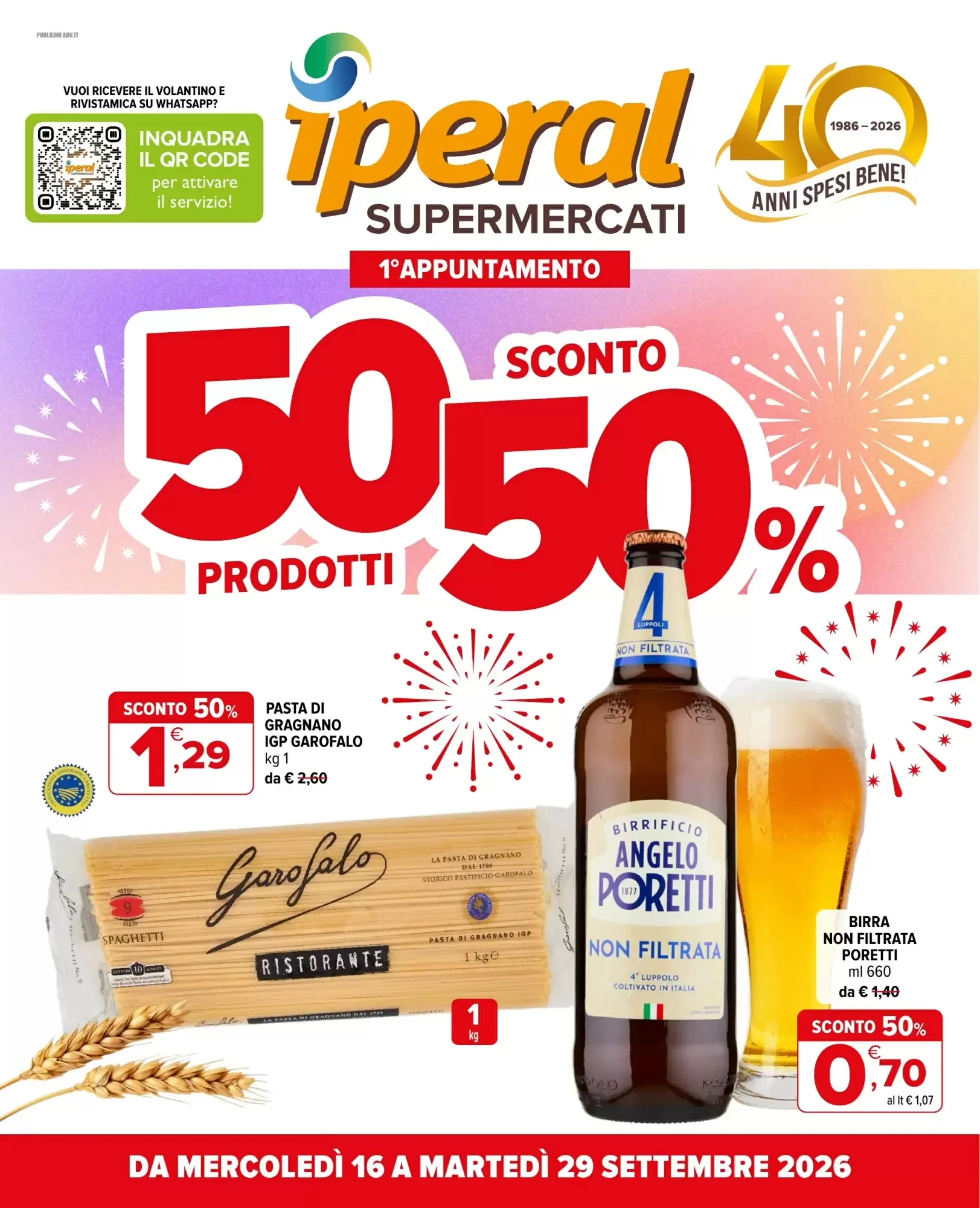 Copertina Iperal - Volantino Iperal