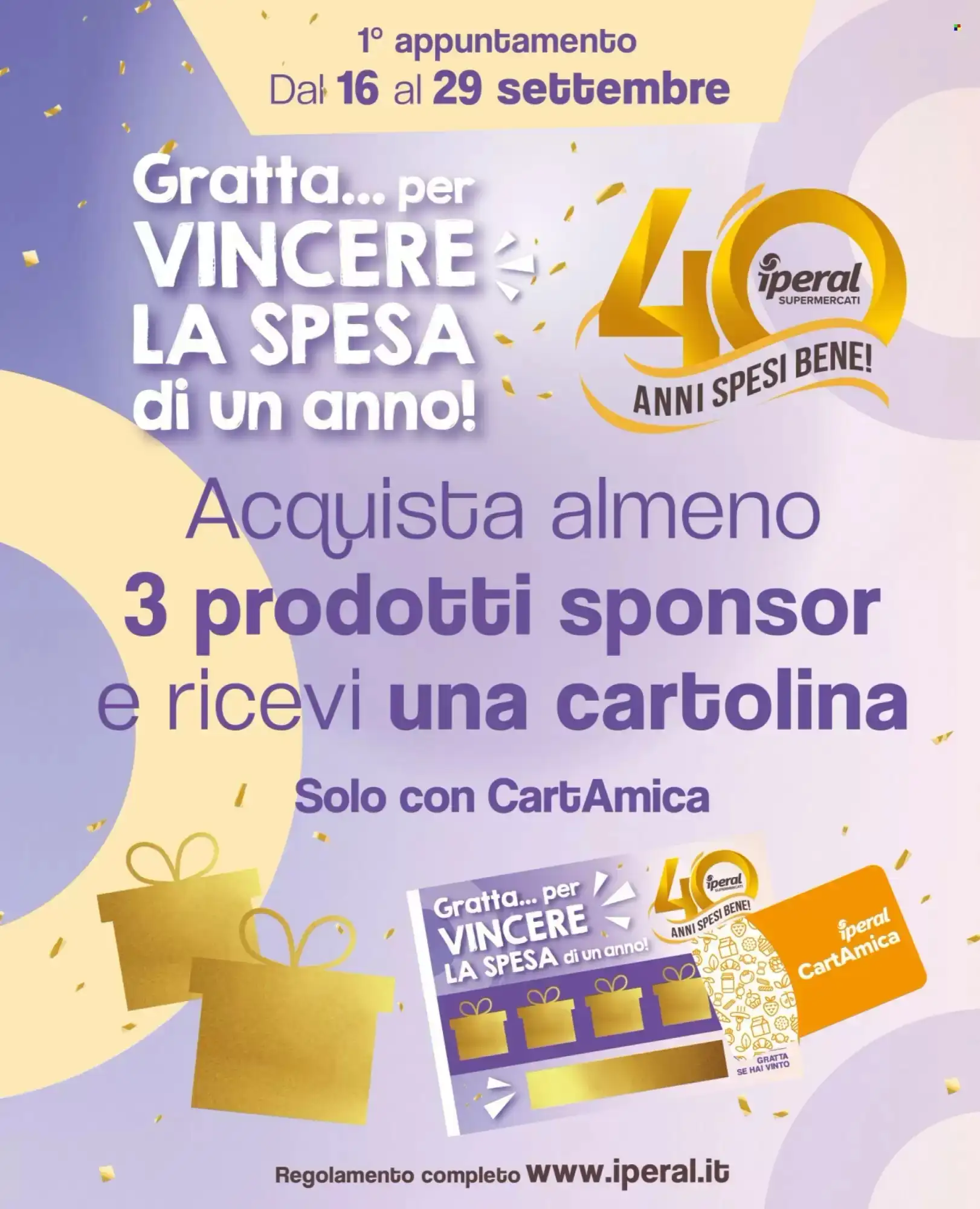 Copertina Iperal - Volantino Iperal
