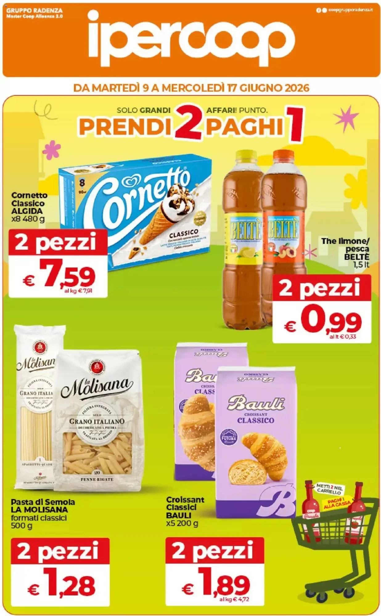 Copertina Ipercoop Radenza - Volantino Ipercoop Radenza