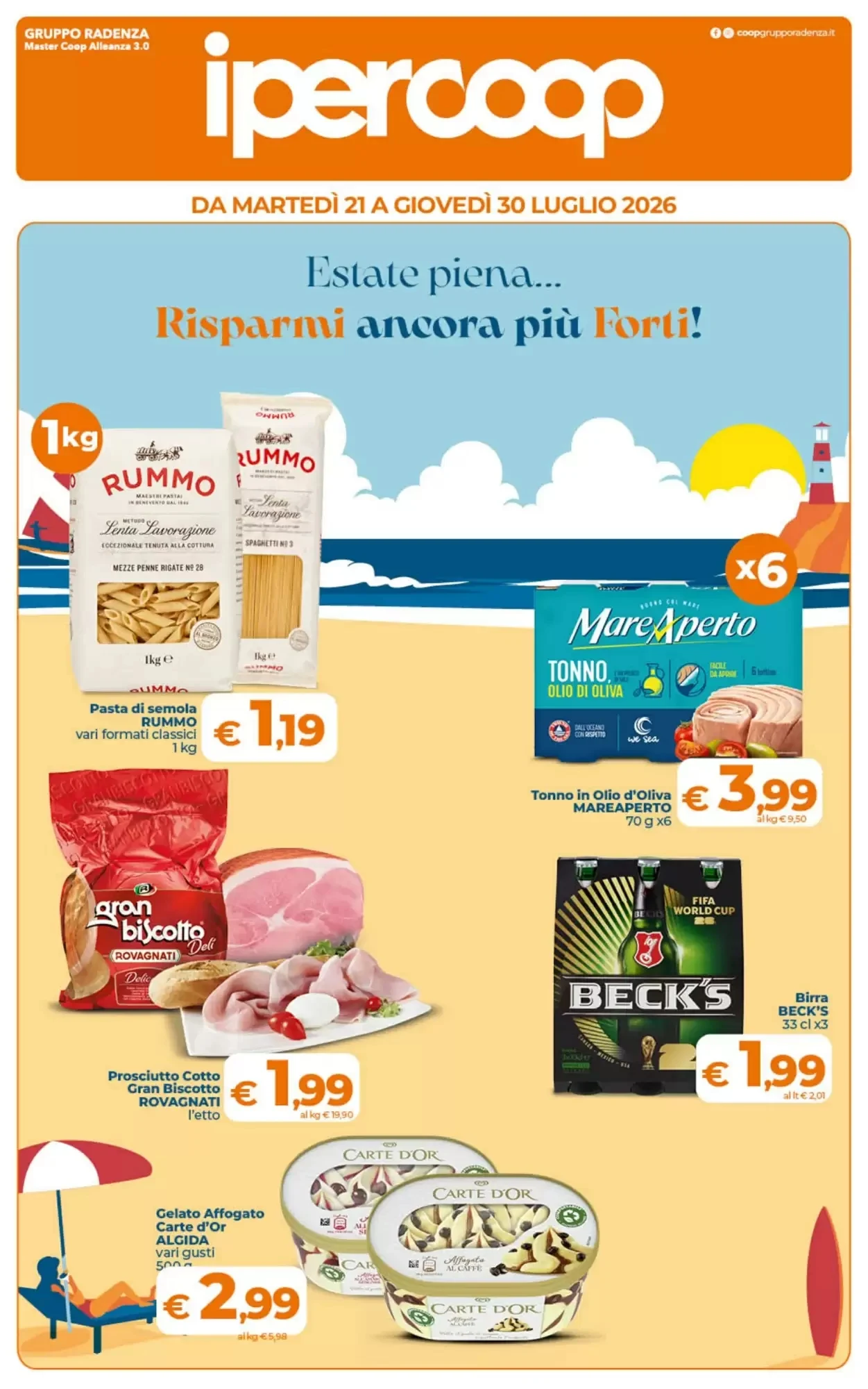 Copertina Ipercoop Radenza - Volantino Ipercoop Radenza