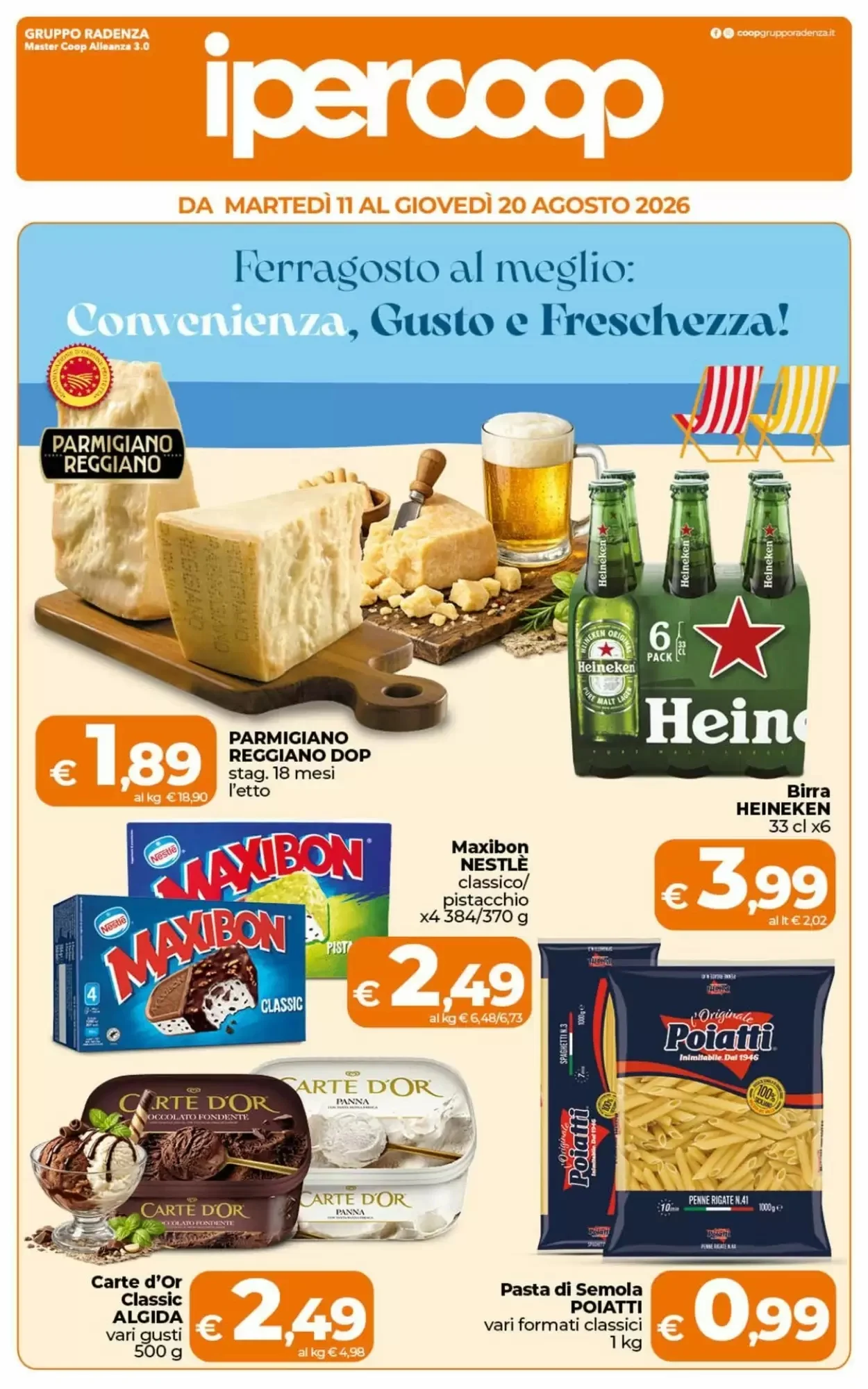 Copertina Ipercoop Radenza - Volantino Ipercoop Radenza