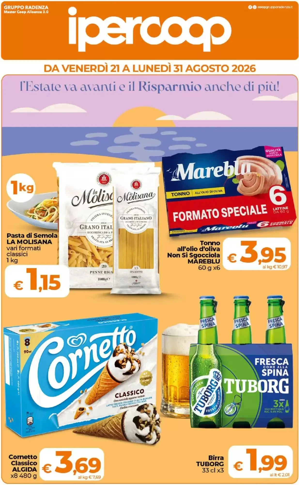 Copertina Ipercoop Radenza - Volantino Ipercoop Radenza