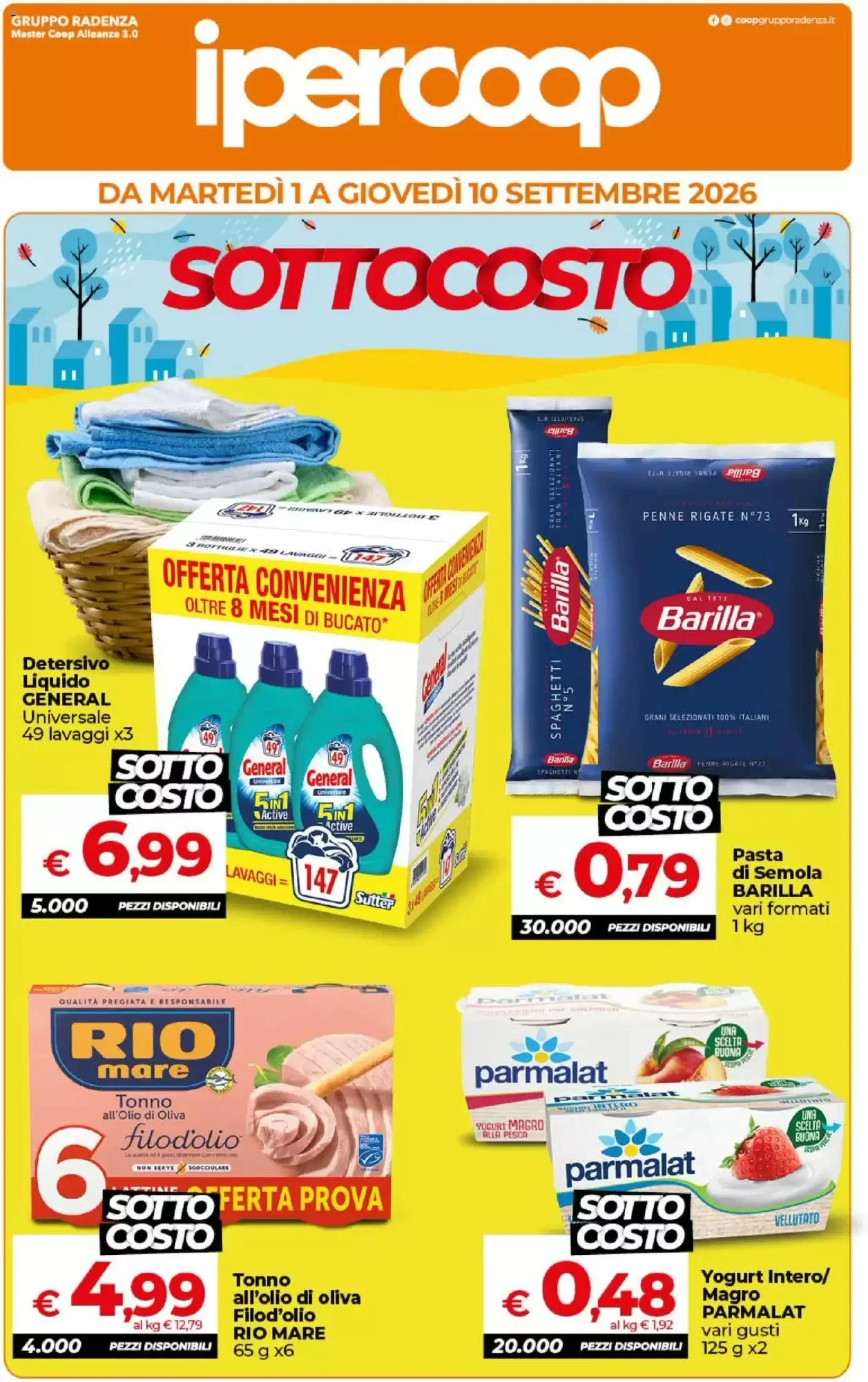 Copertina Ipercoop Radenza - Volantino Ipercoop Radenza