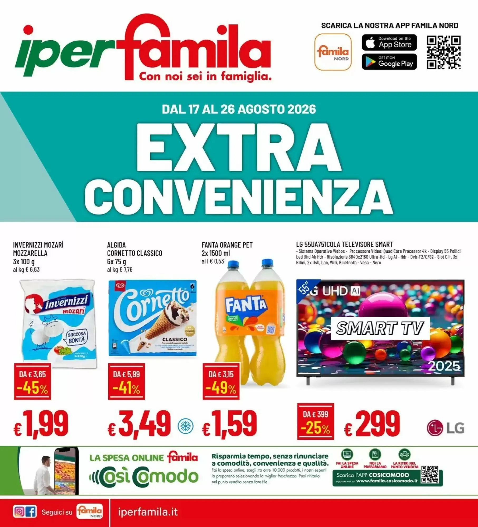 Copertina Iperfamila - Volantino Iperfamila