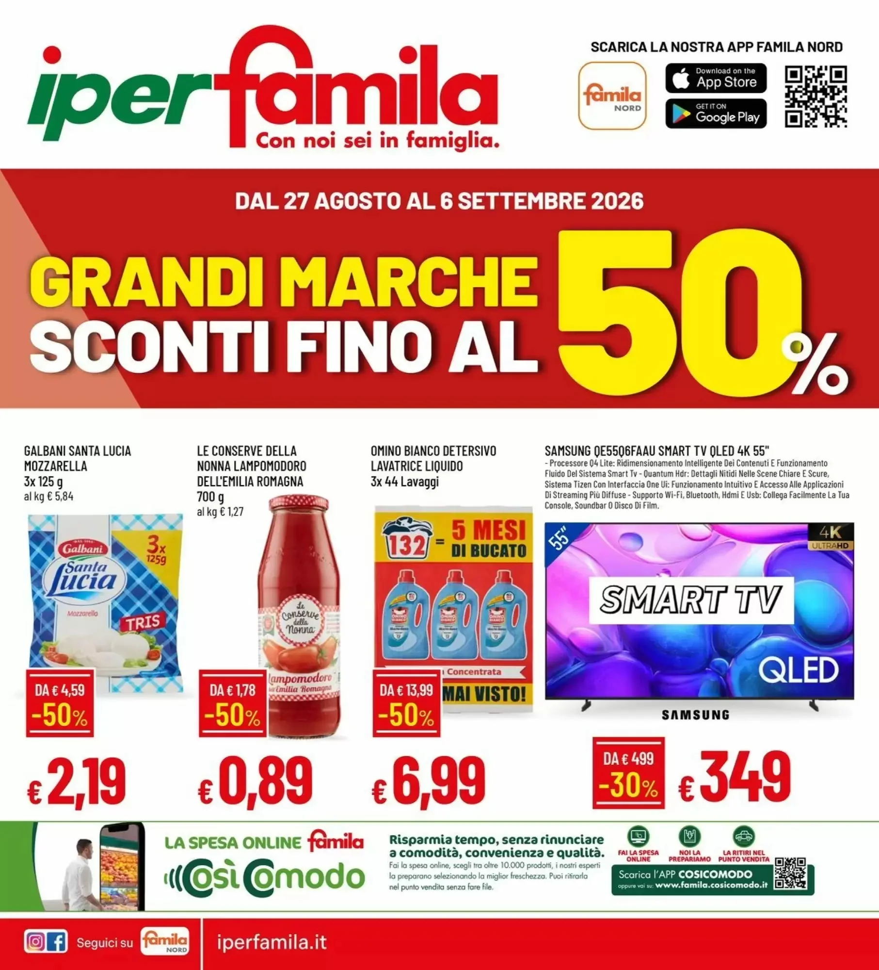 Copertina Iperfamila - Volantino Iperfamila