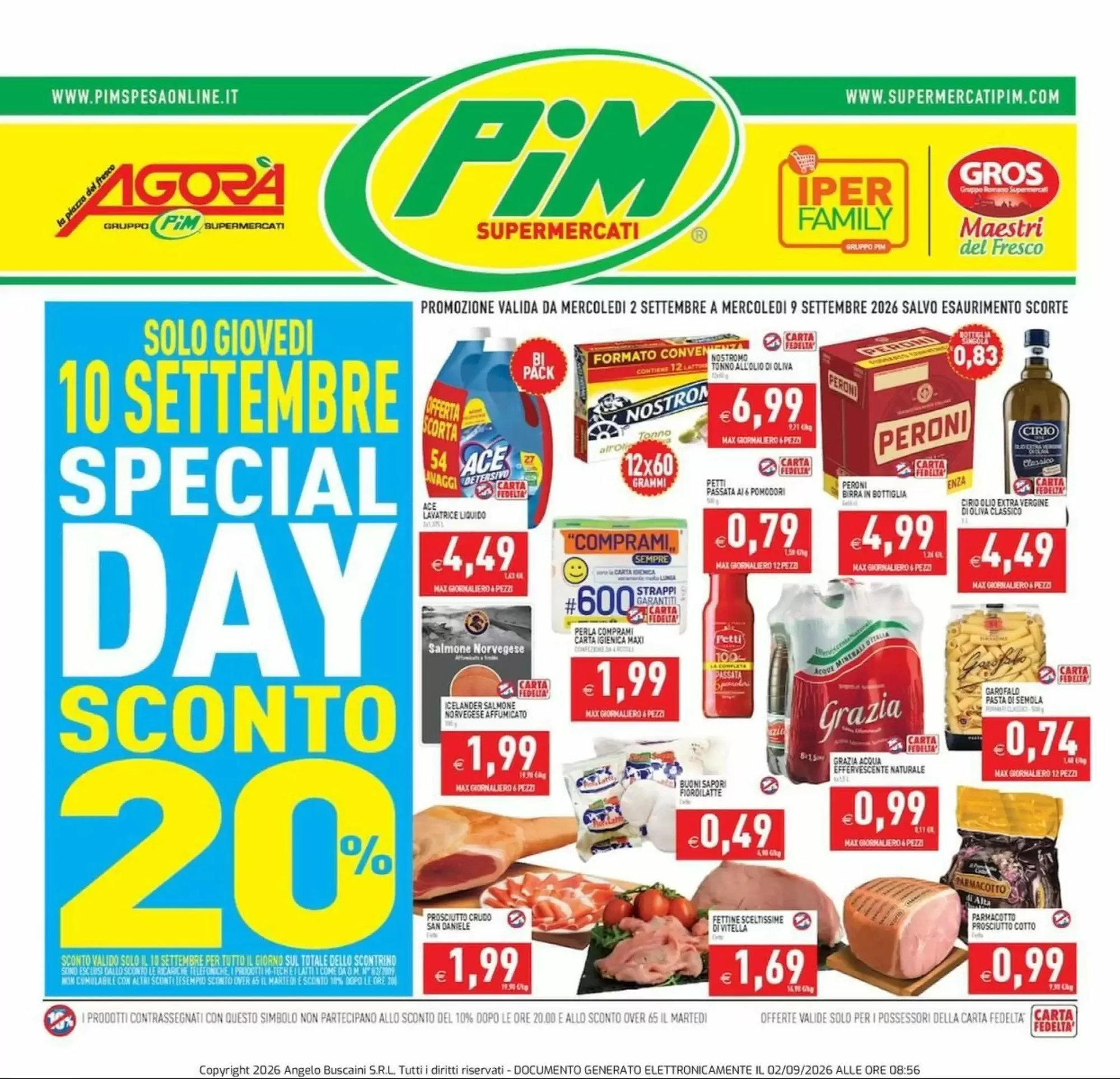 Copertina Iperfamily - Volantino Iperfamily