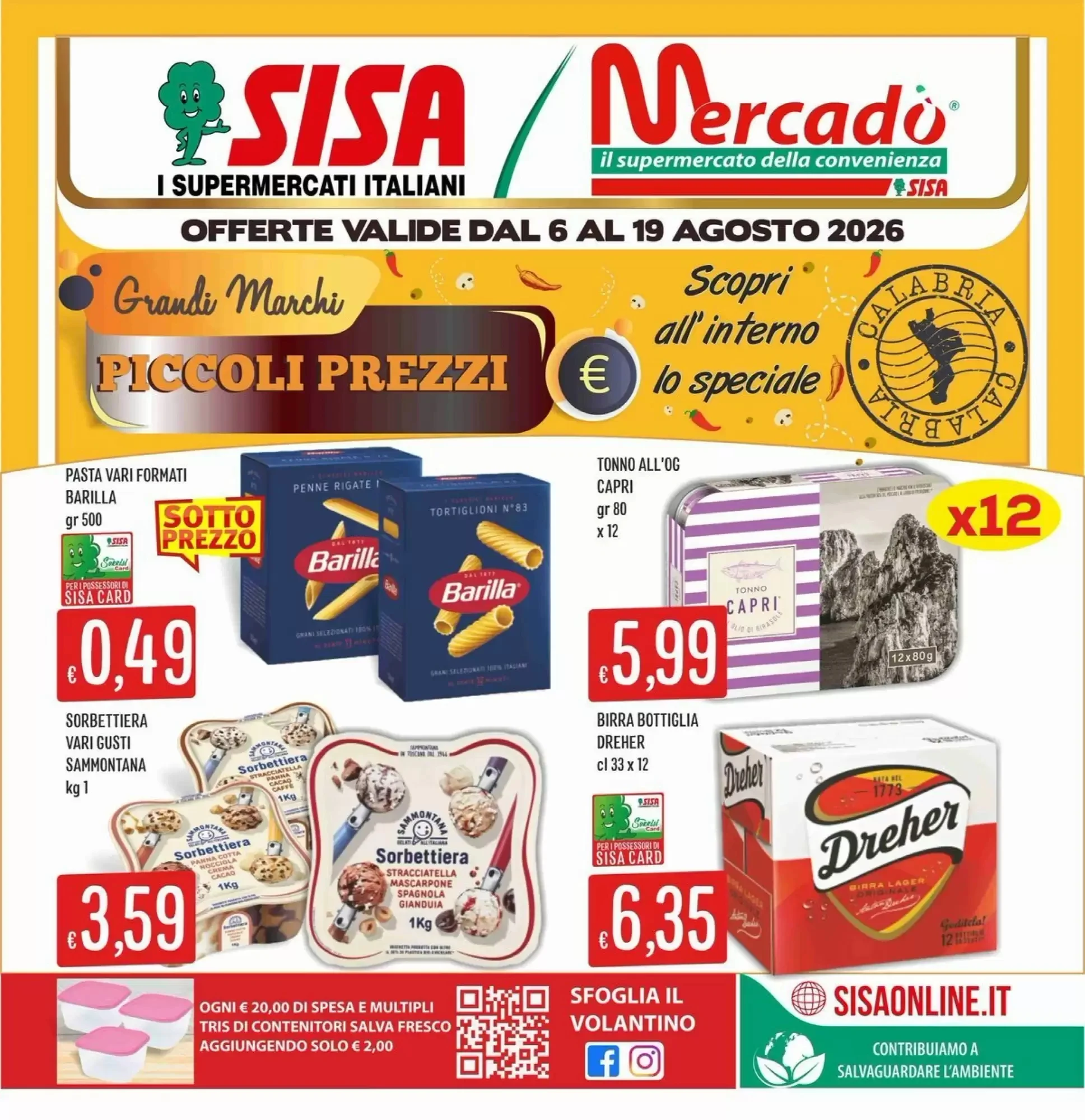 Copertina Ipersisa - Volantino Ipersisa