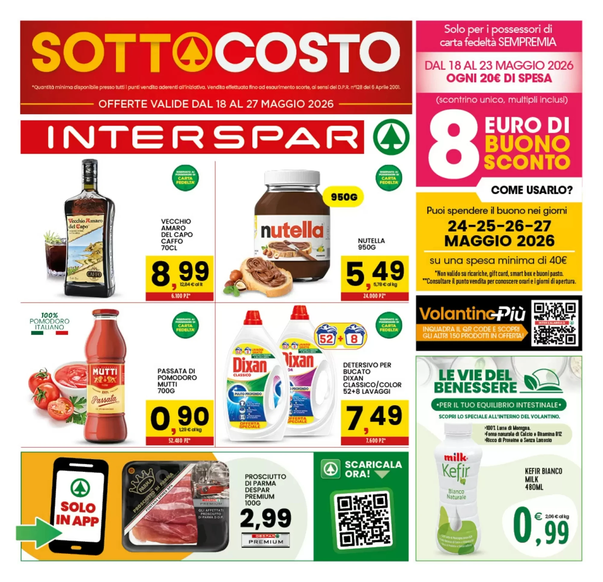 Copertina Iperspar - Volantino Iperspar