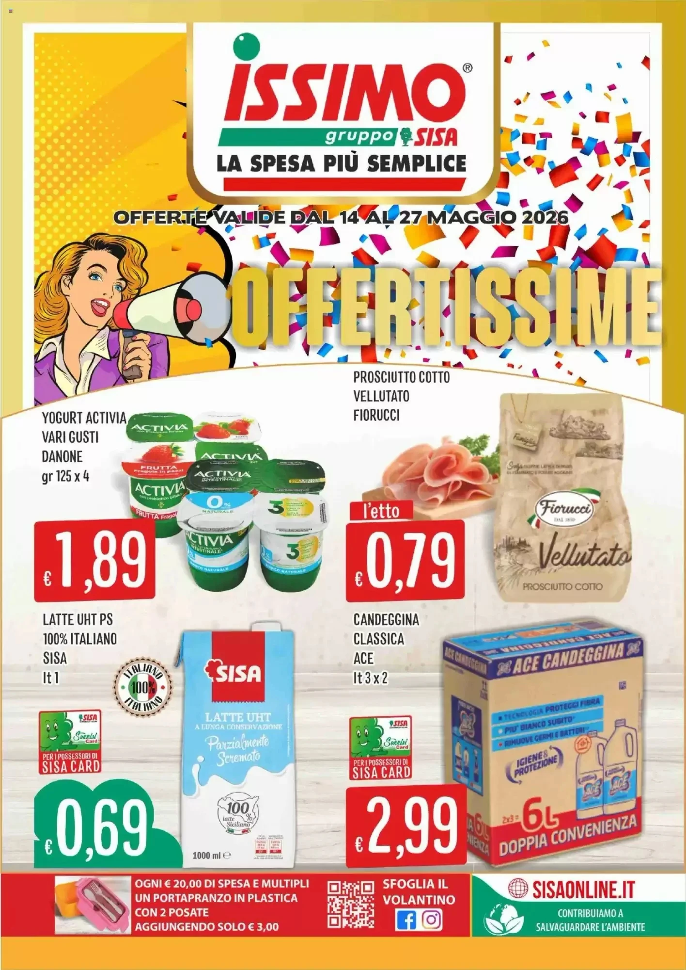 Copertina Issimo Supermercado - Volantino Issimo Supermercado