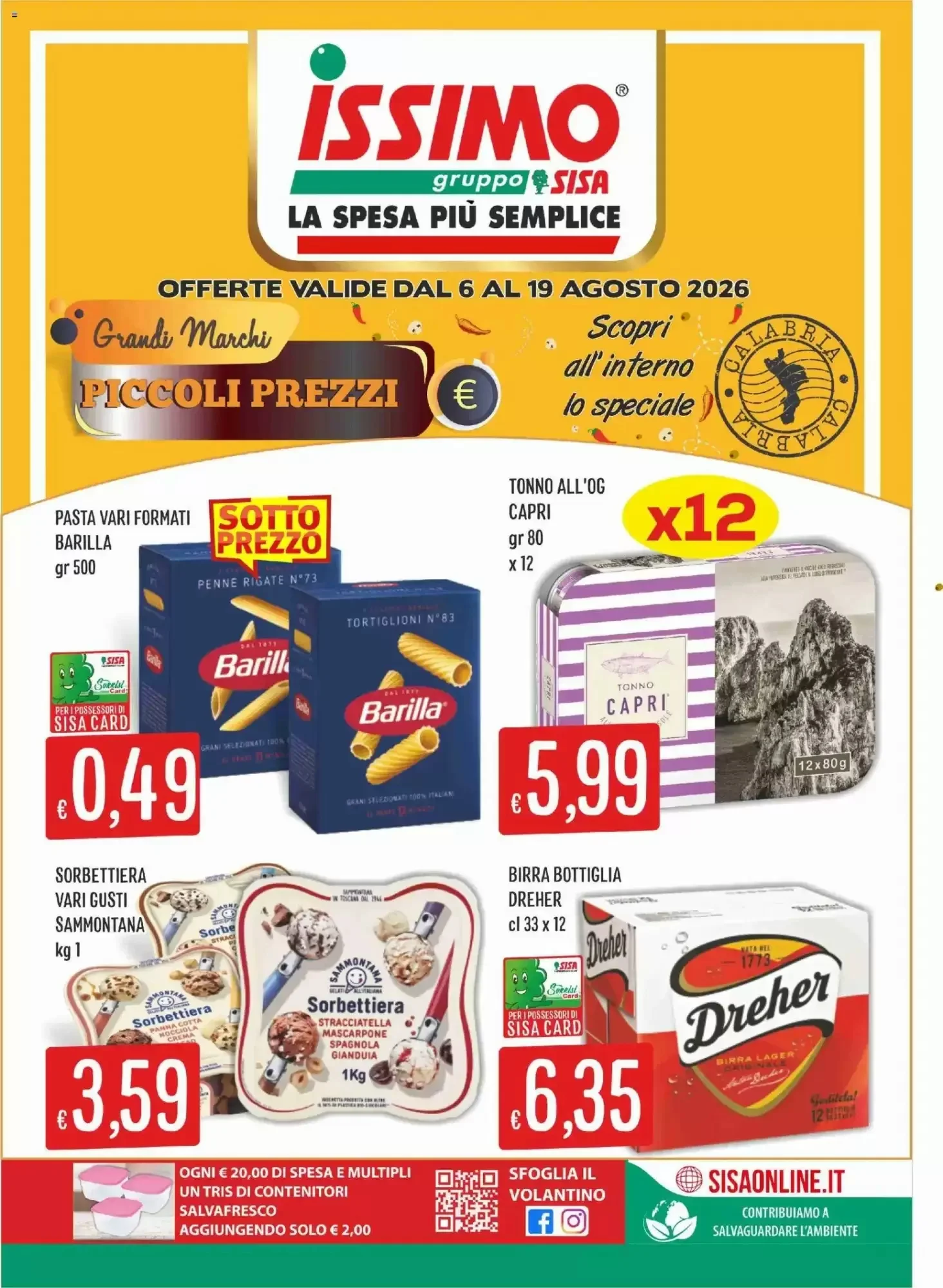 Copertina Issimo Supermercado - Volantino Issimo Supermercado