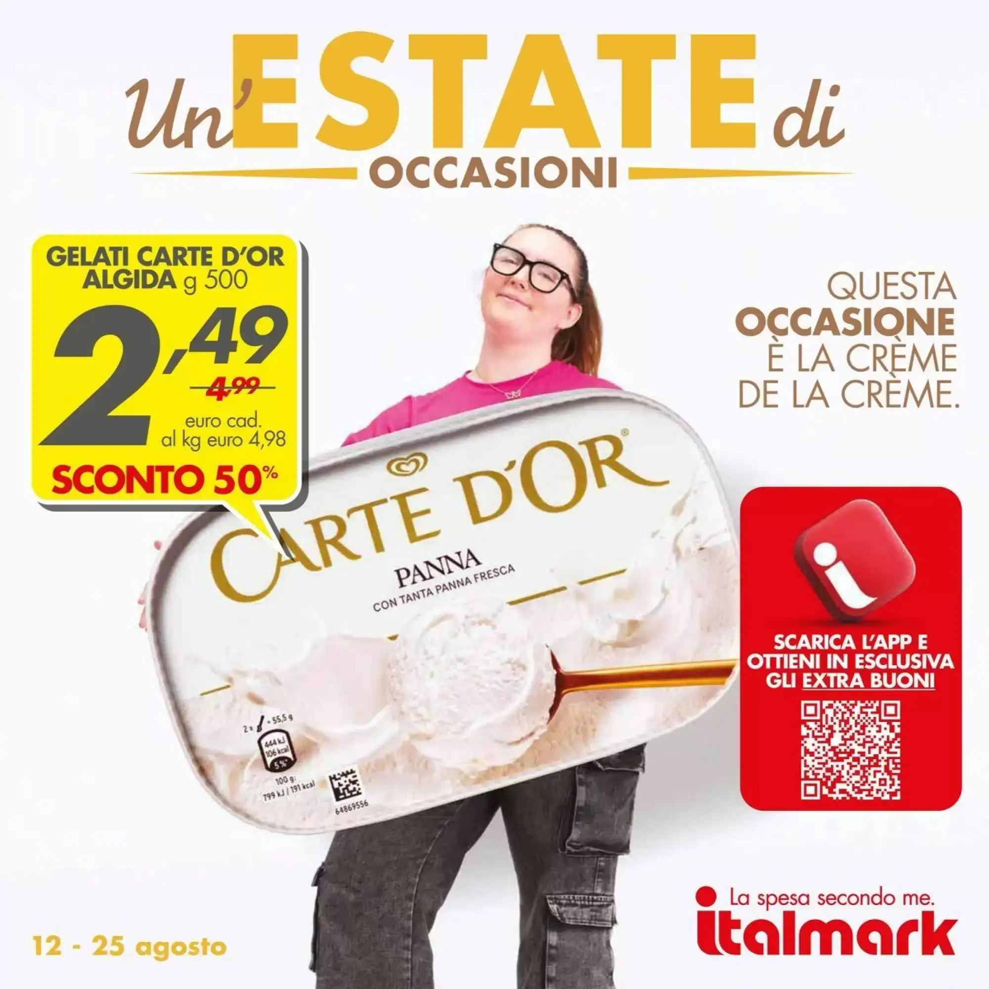 Copertina Italmark - Volantino Italmark