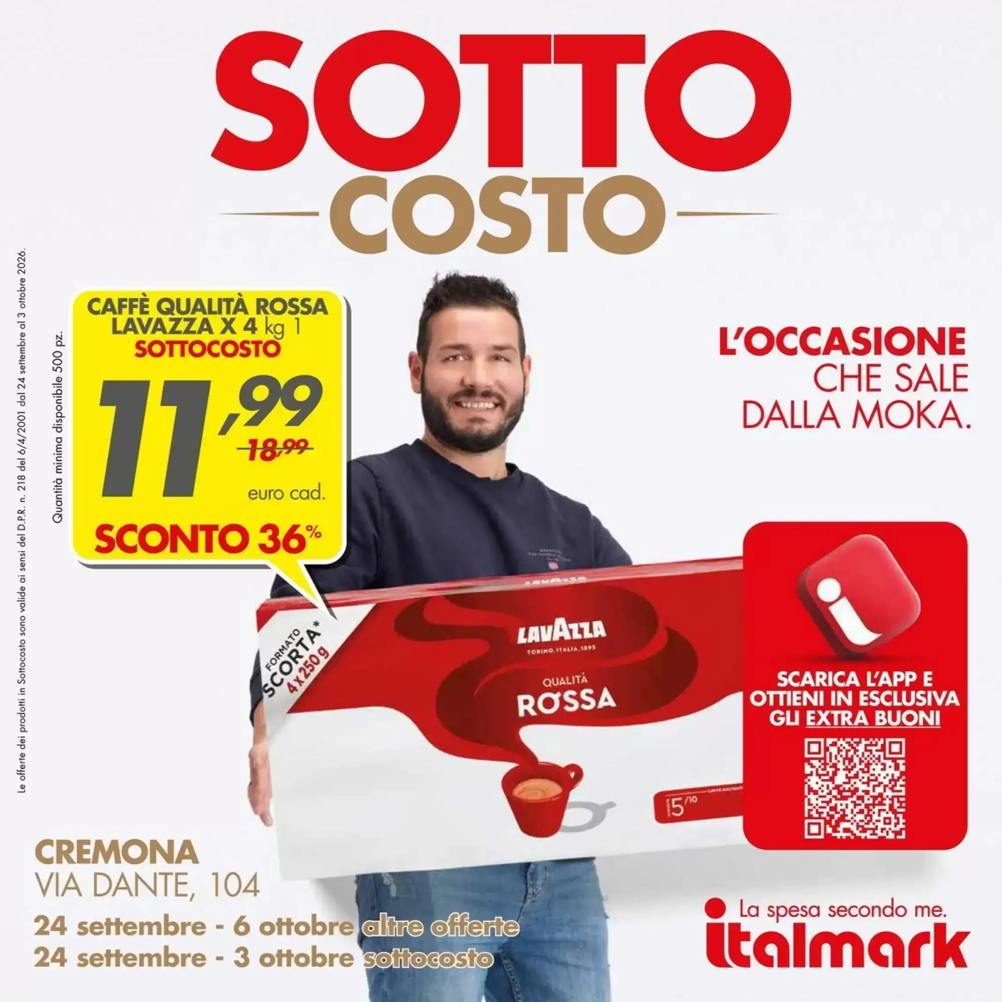 Copertina Italmark - Volantino Italmark