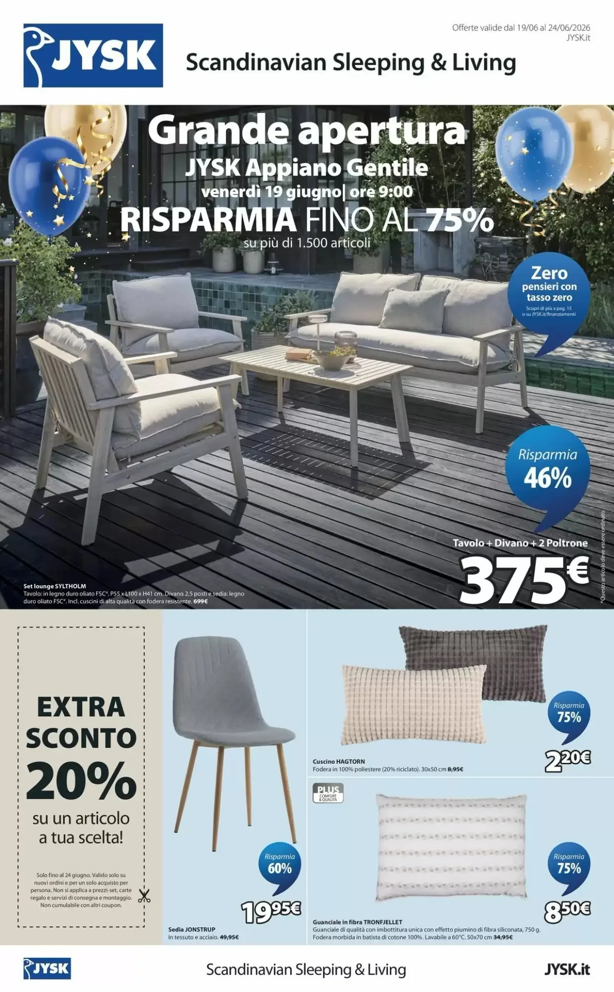 Copertina JYSK settimana 22 - Volantino JYSK settimana 22
