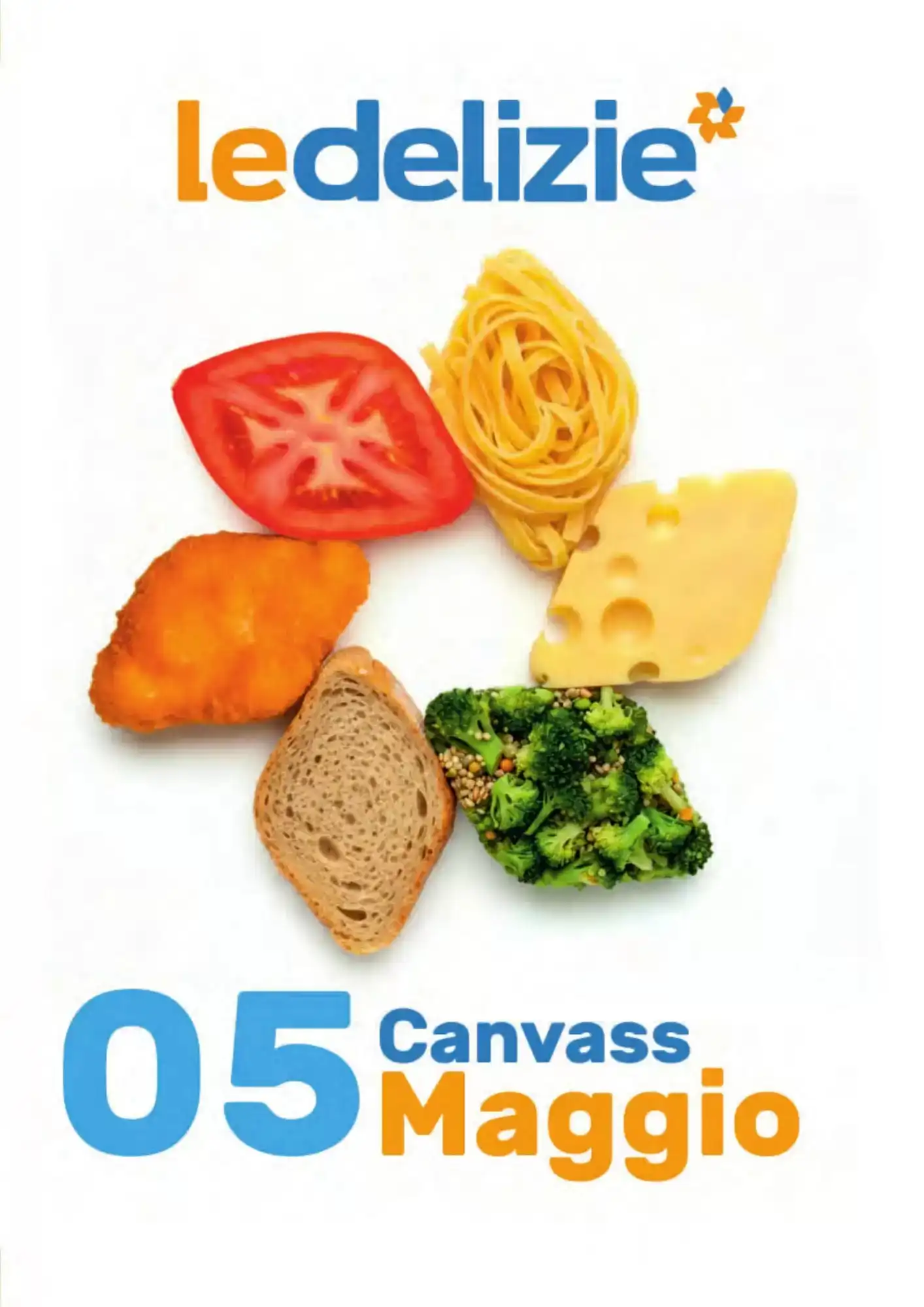 Copertina Le Delizie Del Sud - Volantino Le Delizie Del Sud