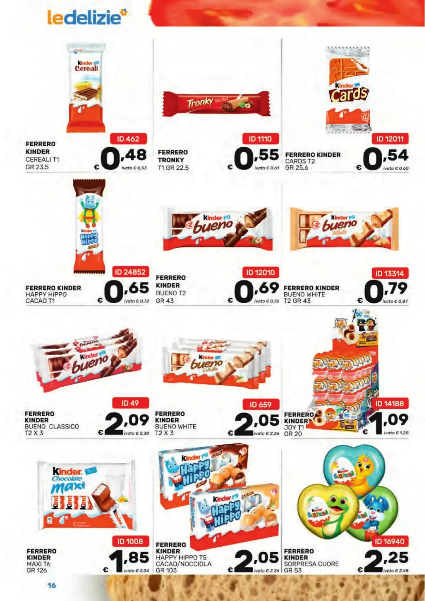 Volantino Le Delizie Del Sud Volantino Le Delizie Del Sud pagina 16