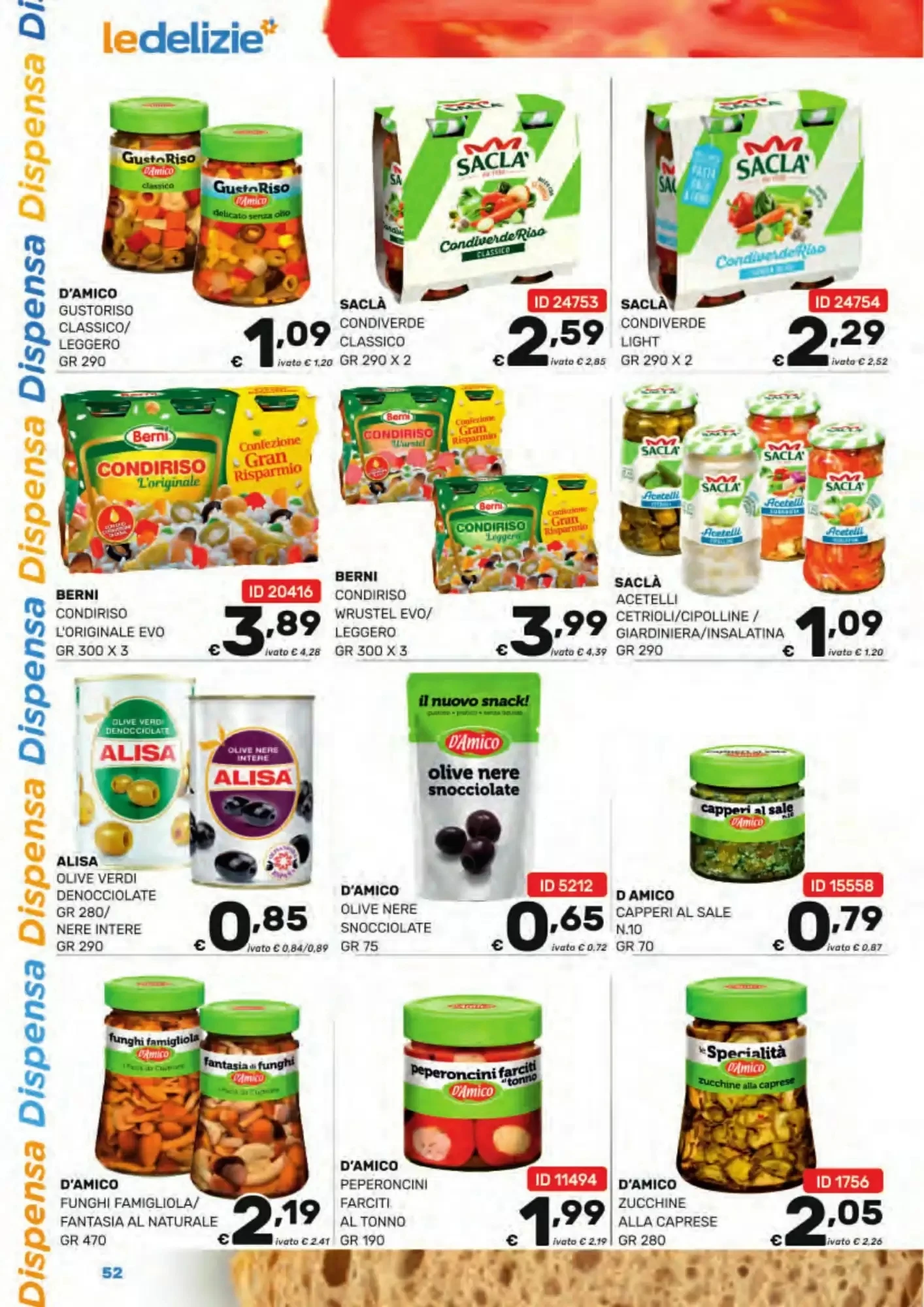 Volantino Le Delizie Del Sud Volantino Le Delizie Del Sud pagina 52