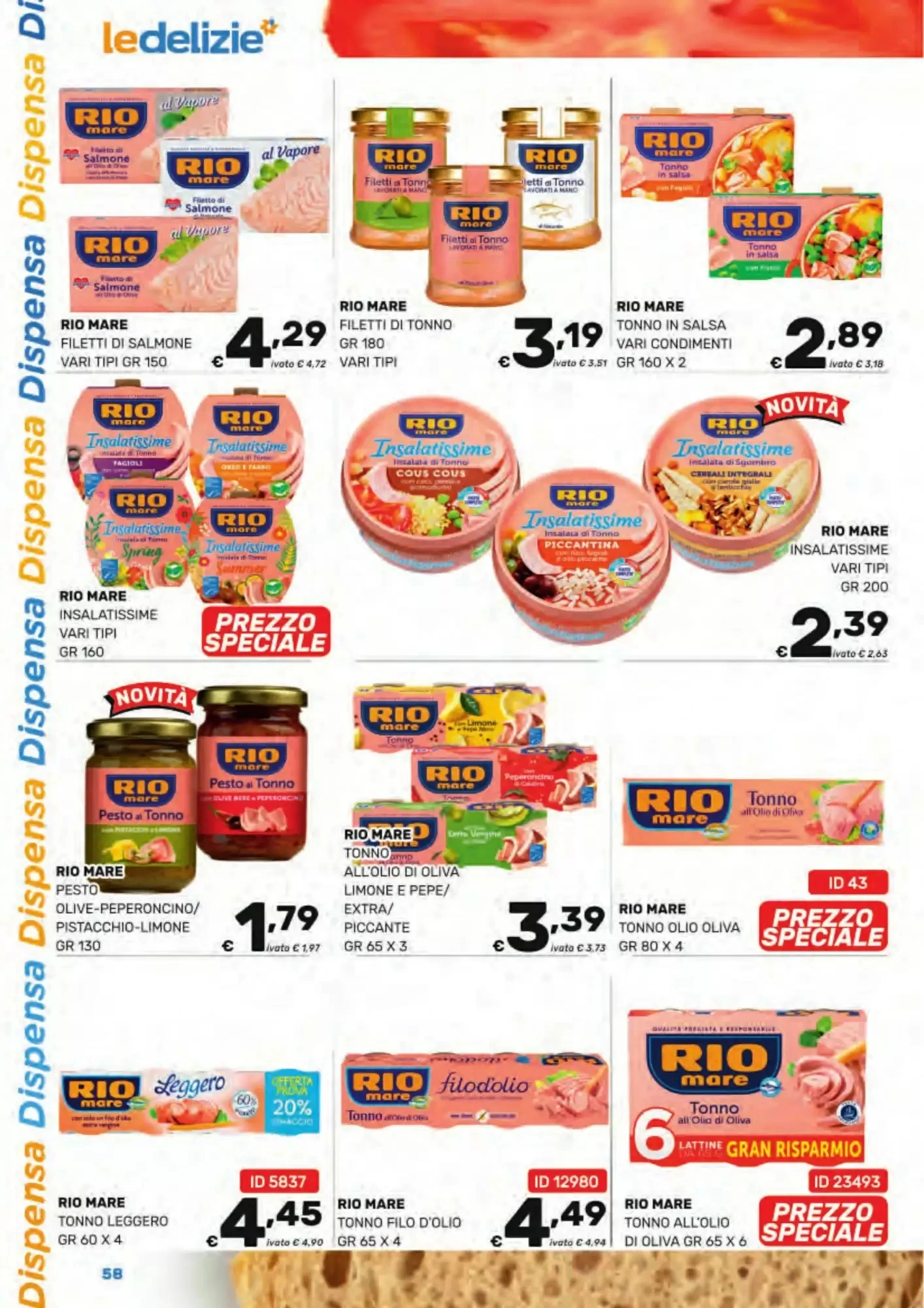 Volantino Le Delizie Del Sud Volantino Le Delizie Del Sud pagina 58