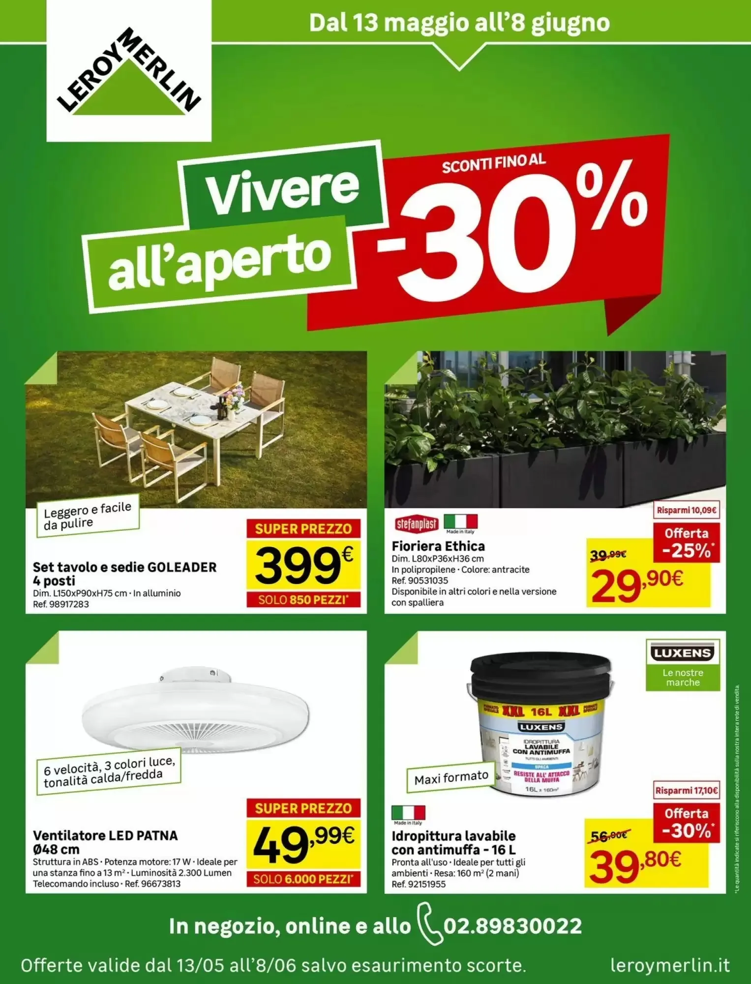 Copertina Leroy Merlin - Volantino Leroy Merlin