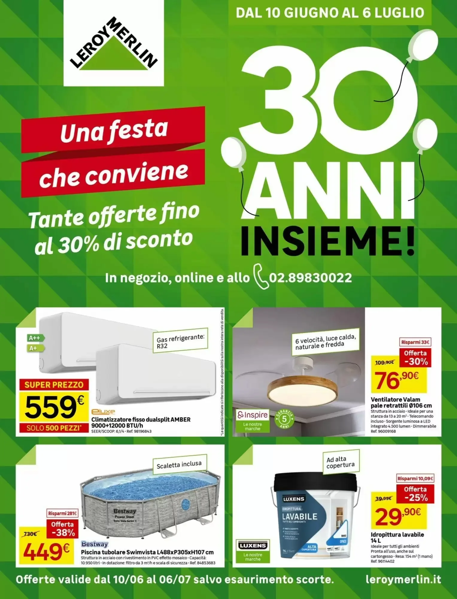 Copertina Leroy Merlin - Volantino Leroy Merlin