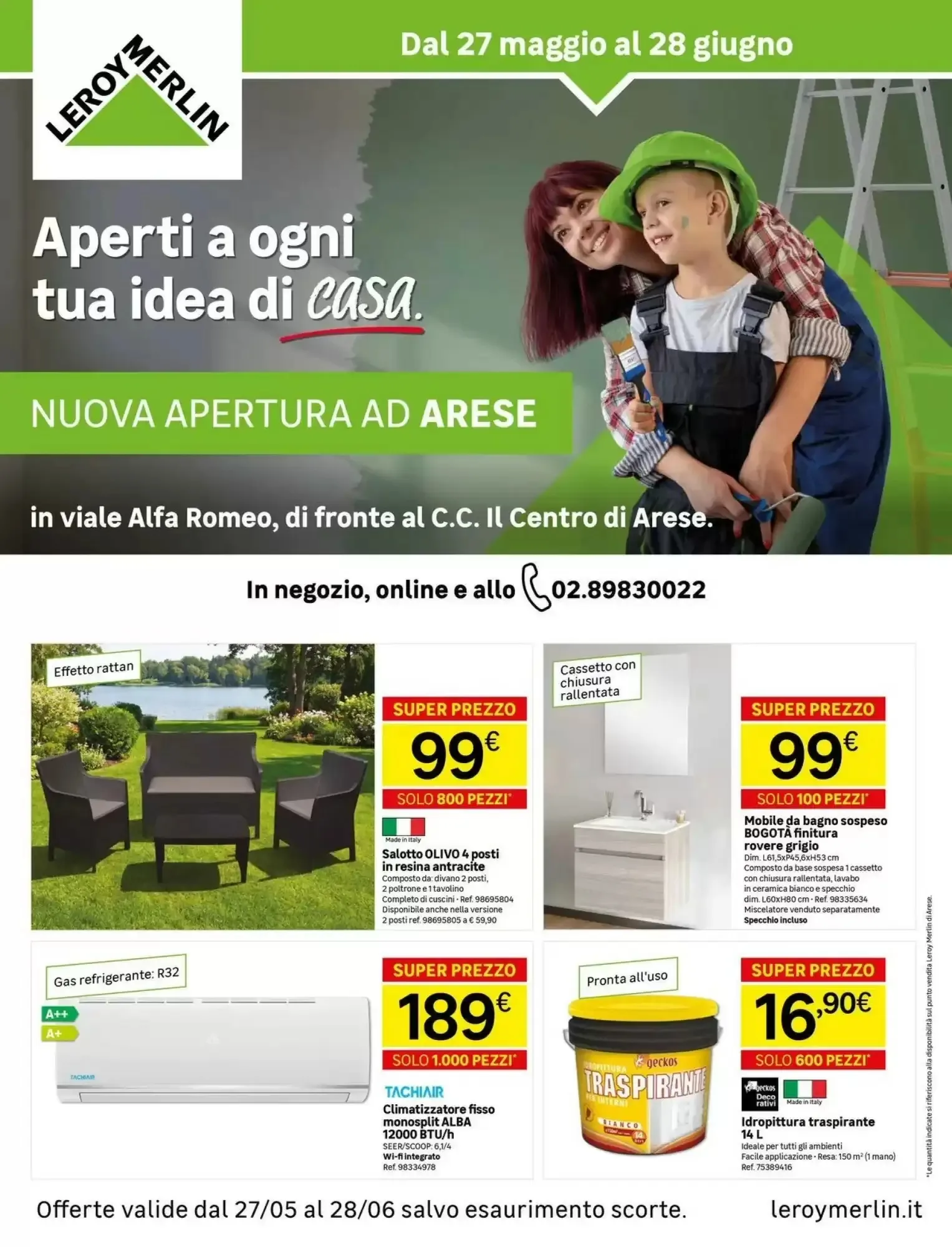 Copertina Leroy Merlin - Volantino Leroy Merlin